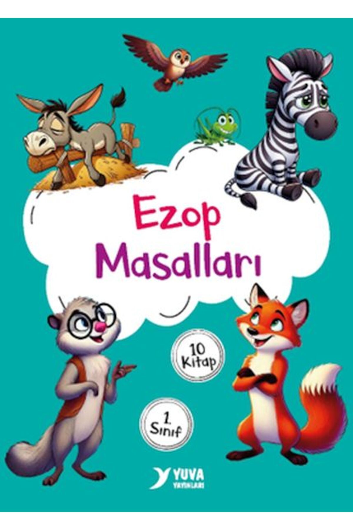 Destek Yayınları Ezop Masalları 1 Sınıf 10 Kitap