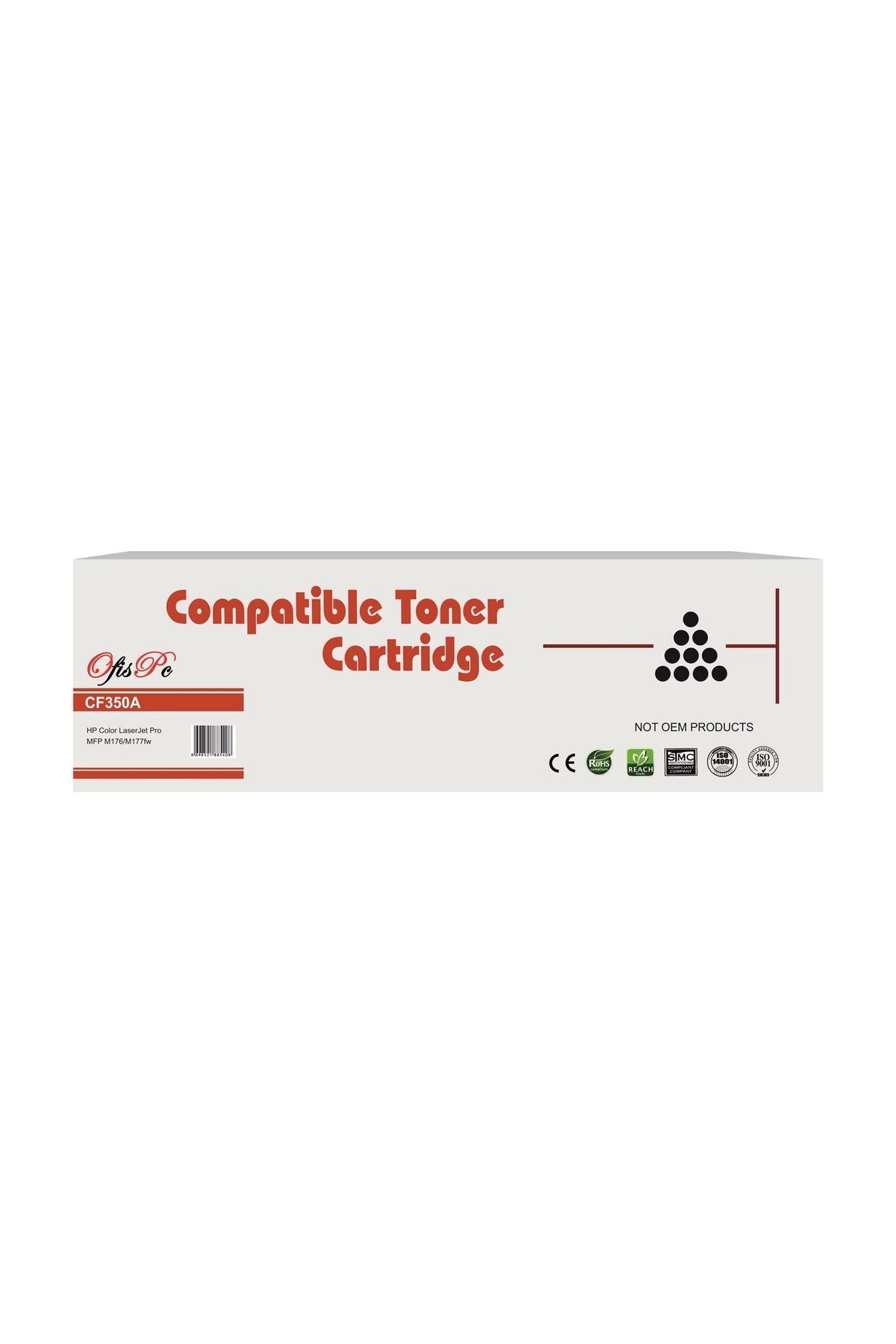 OFİSPC OfisPc Hp CF350A-CE310A Siyah 1.300 Sayfa Çipli 130A-126A Universal Muadil Toner