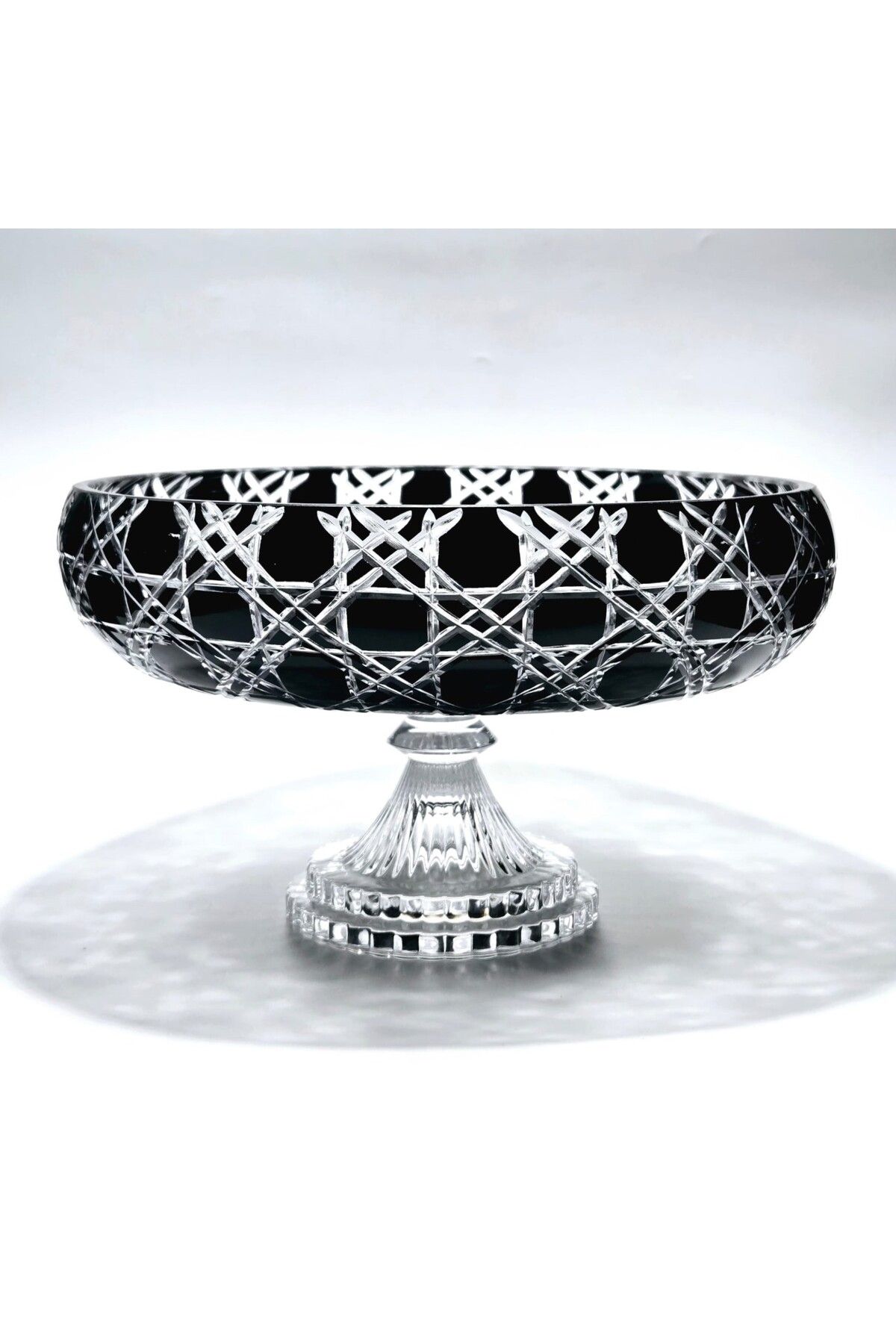 Kristal Market KRİSTAL DEKOR PETEK SOFRA SUNUM KASESİ