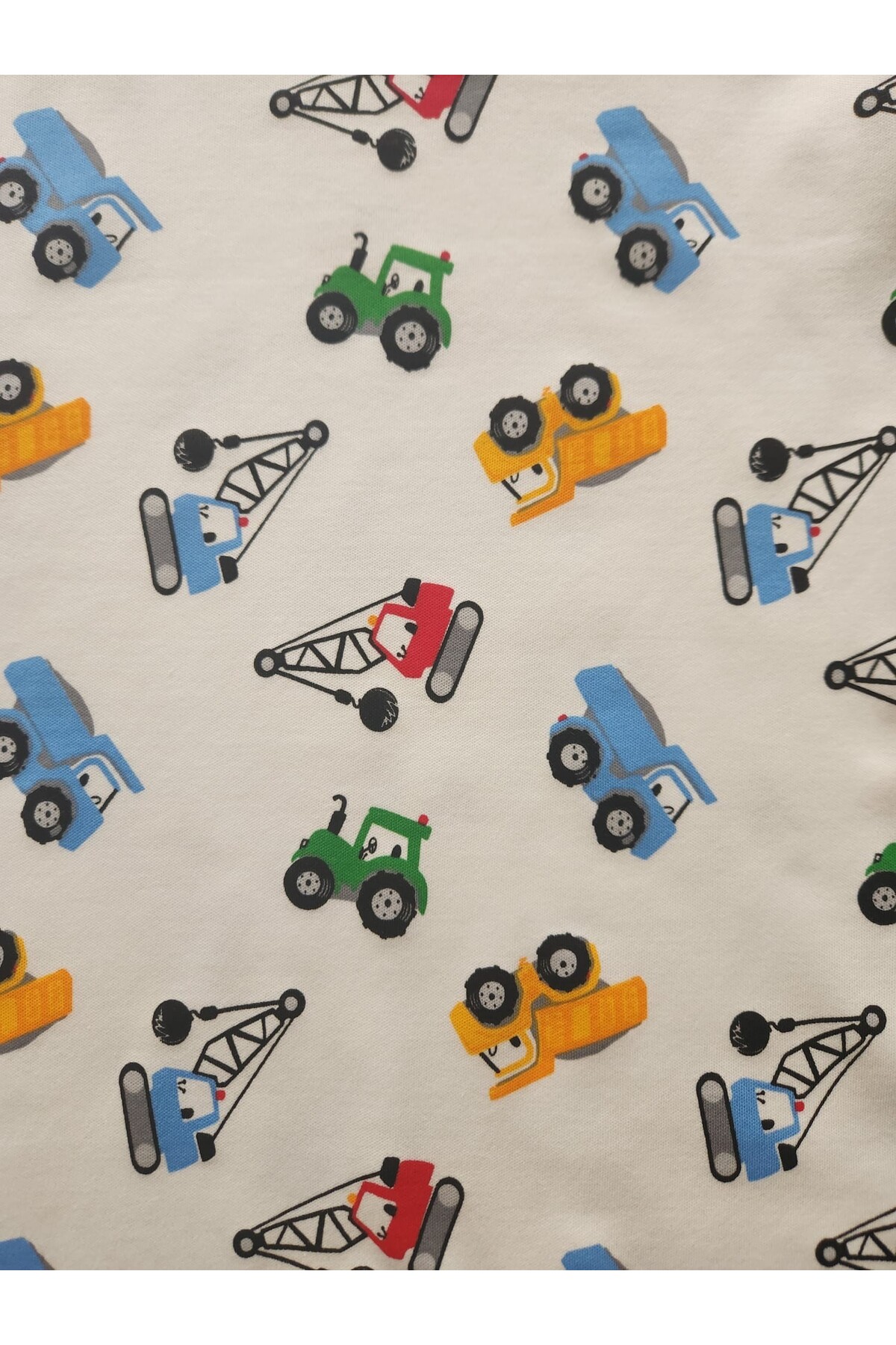 çamaşır bahçesi kendinize iyi bakın Uzun Kollu Desenli Çocuk Pijama Takım #baskılıçocukpijamatakım #çamaşırbahçesi #vinçdesenipijama fotoğrafı 6 (önizleme)