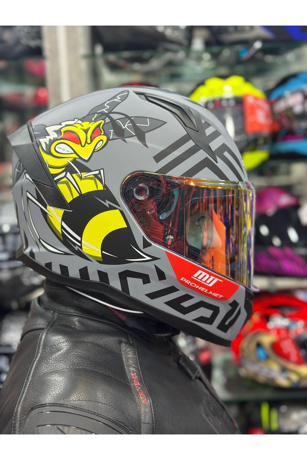 MTS MOTOSİKLET KASK BEE