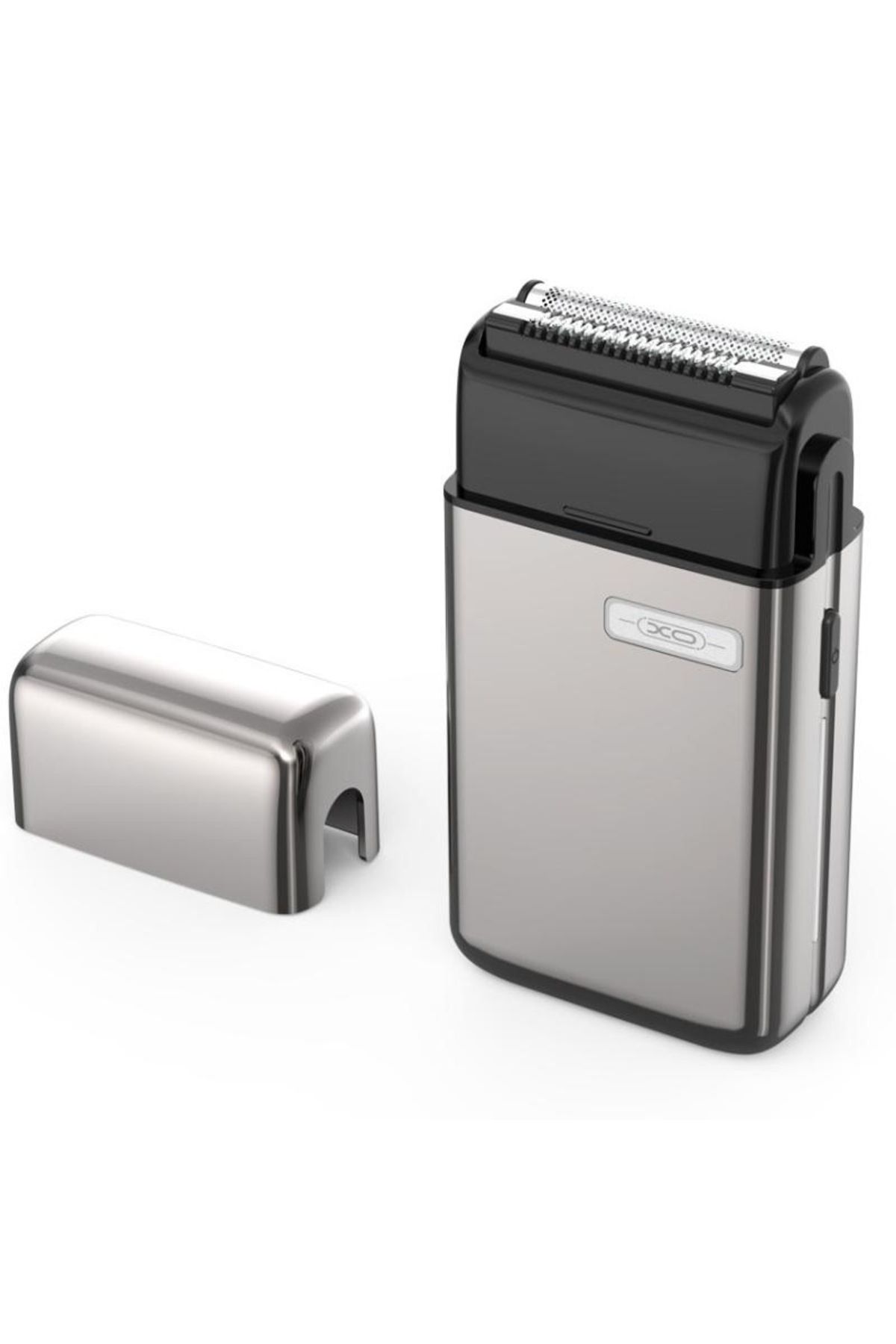 REDz Accessories Aparat De Ras Electric, Aparat De Ras Portabil Xo-cf8, Pentru Barbă, 600mah, Autonomie Baterie 3 Ore, Argintiu - One Size