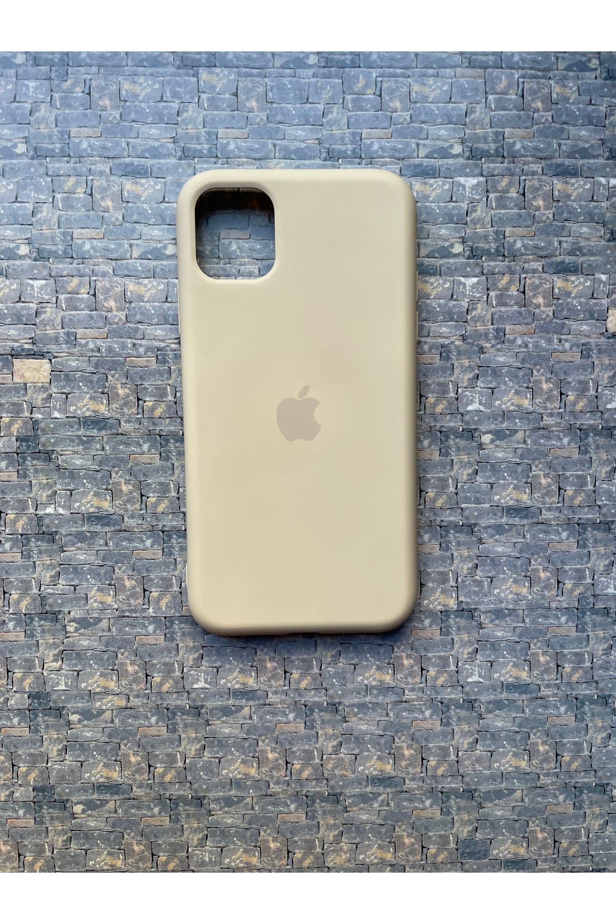 BCNCASE İphone 11 ProMaxLogolu Telefon Kılıfı Yumuşak Silikon Kauçuk İçi Kadife Ince Kılıf ÇizilmezDayanıklı