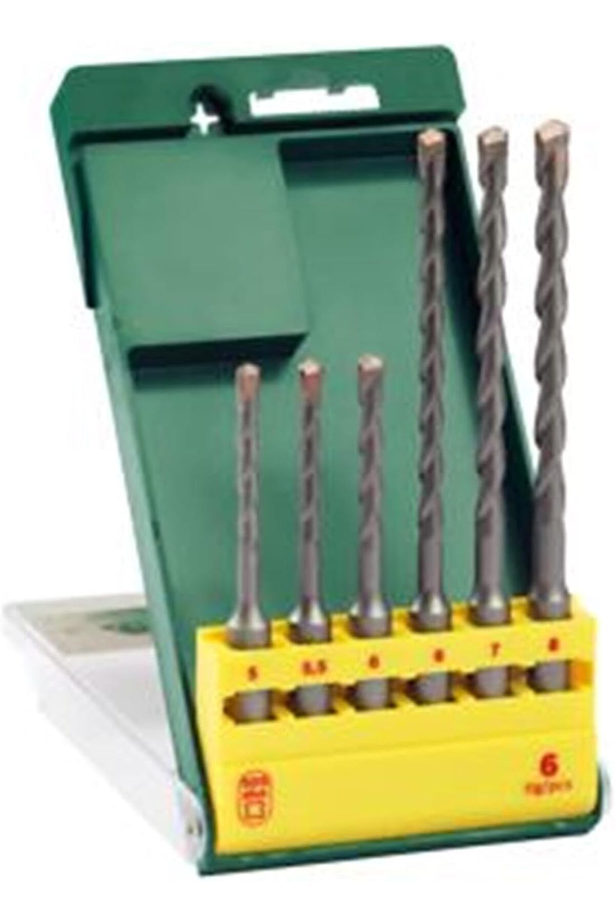 STOREMAX PrStorex Professional Accessories Bsh019448 2607019448 Sds Plus Bohraufsatz-Seti, 6-Parçalı LifePe
