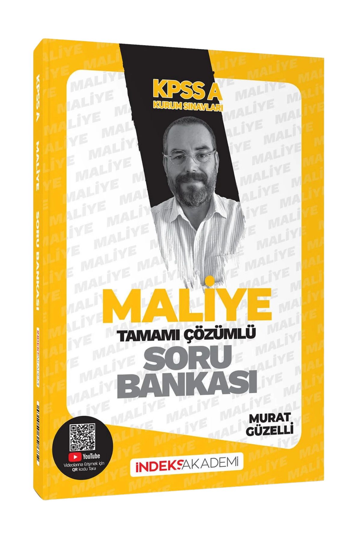 İndeks Akademi KPSS A Grubu Maliye Tamamı Çözümlü Soru Bankası - Murat Güzelli