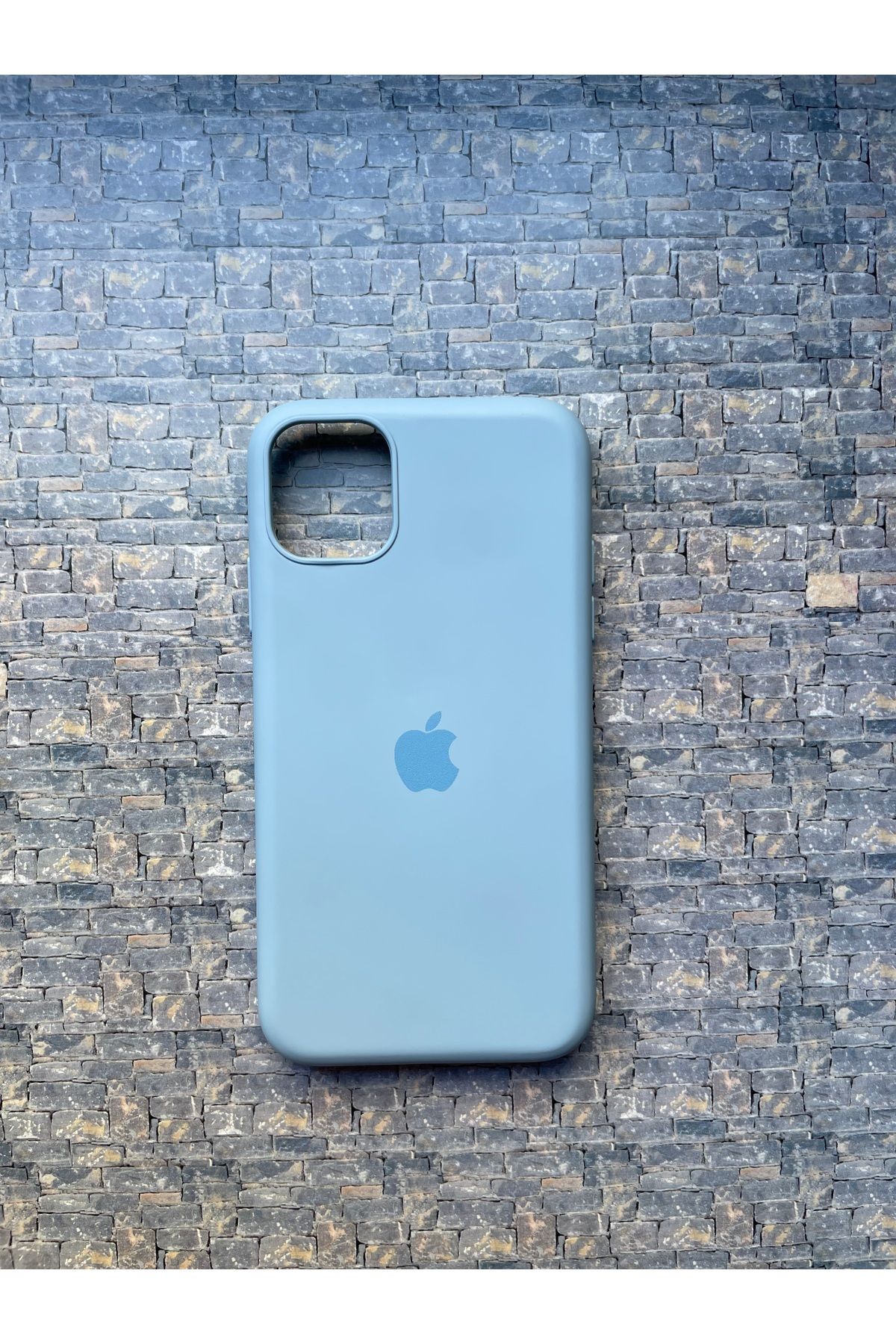 BCNCASE İphone12PROMAX Logolu Telefon Kılıfı Yumuşak Silikon Kauçuk İçi Kadife Ince Kılıf ÇizilmezDayanıklı
