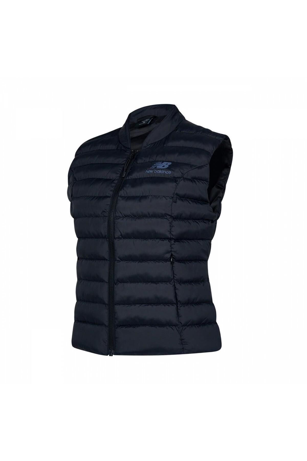 New Balance-Women's Black Lifestyle Vest - Wnv3229-bk 4