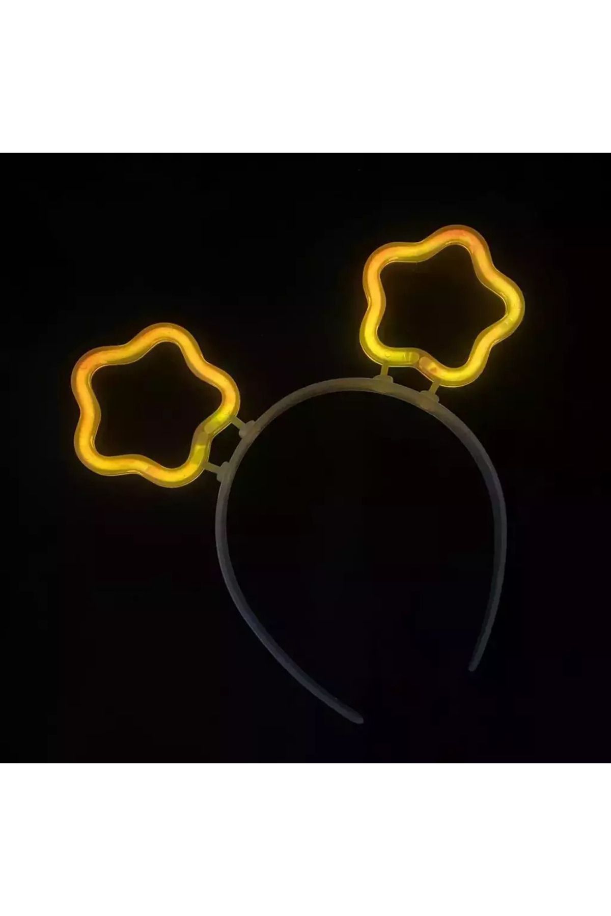 Avantaj Kapıda ® Glow Stick Karanlıkta Yanan Fosforlu Yıldız Taç 12 Adet (Parti Temalı)