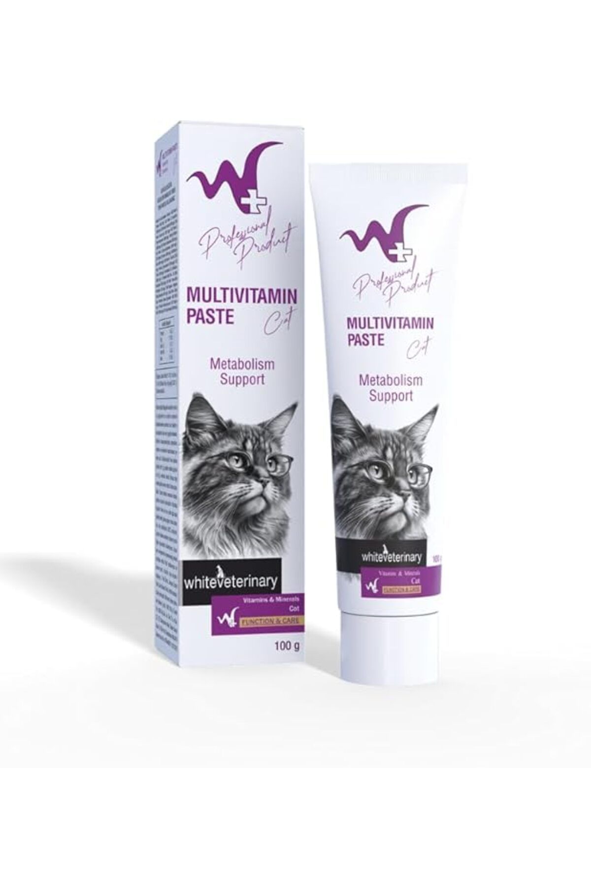 Orqinel w+ whiteveterinay Multivitamin Cat Paste 100 Gr (Kediler için Multivitamin Macunu)