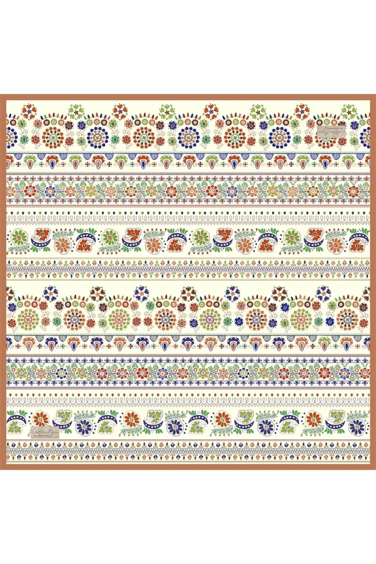 LA BOUTIQUE GÜZ | YAZ SERİNLİĞİ EŞARP 2413-03 90X90