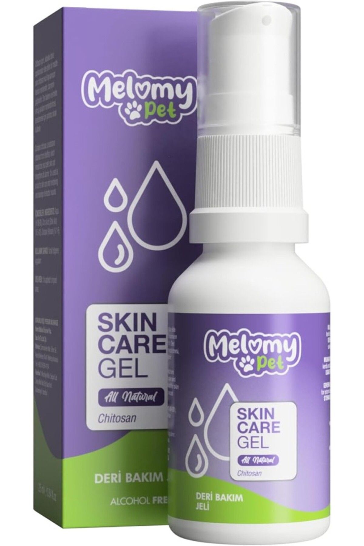 Orqinel Melomy Kedi & Köpek Deri Bakım Jeli - 25ml