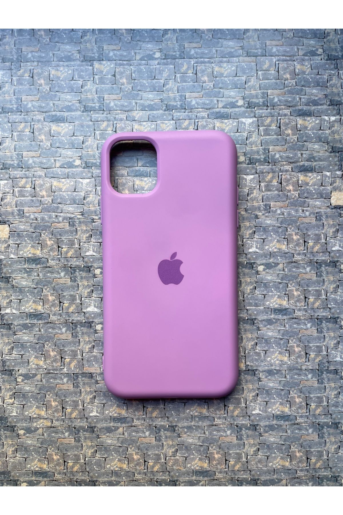 BCNCASE İphone12PROMAX Logolu Telefon Kılıfı Yumuşak Silikon Kauçuk İçi Kadife Ince Kılıf ÇizilmezDayanıklı