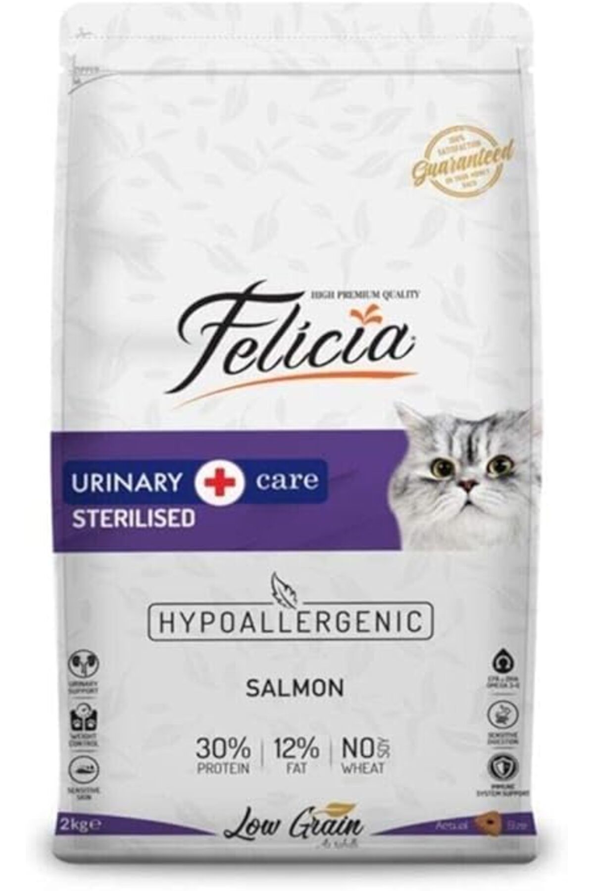 Felicia Az Tahıllı 2 Kg Sterilised Somonlu Kısırlaştırılmış Hypoallergenic Kedi Maması