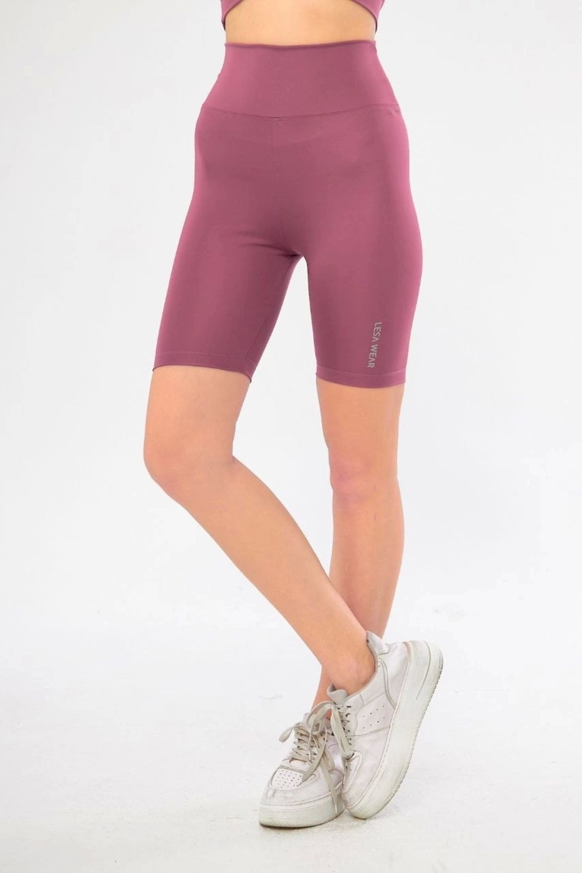 MODA Biker Sporcu Şort - Pembe