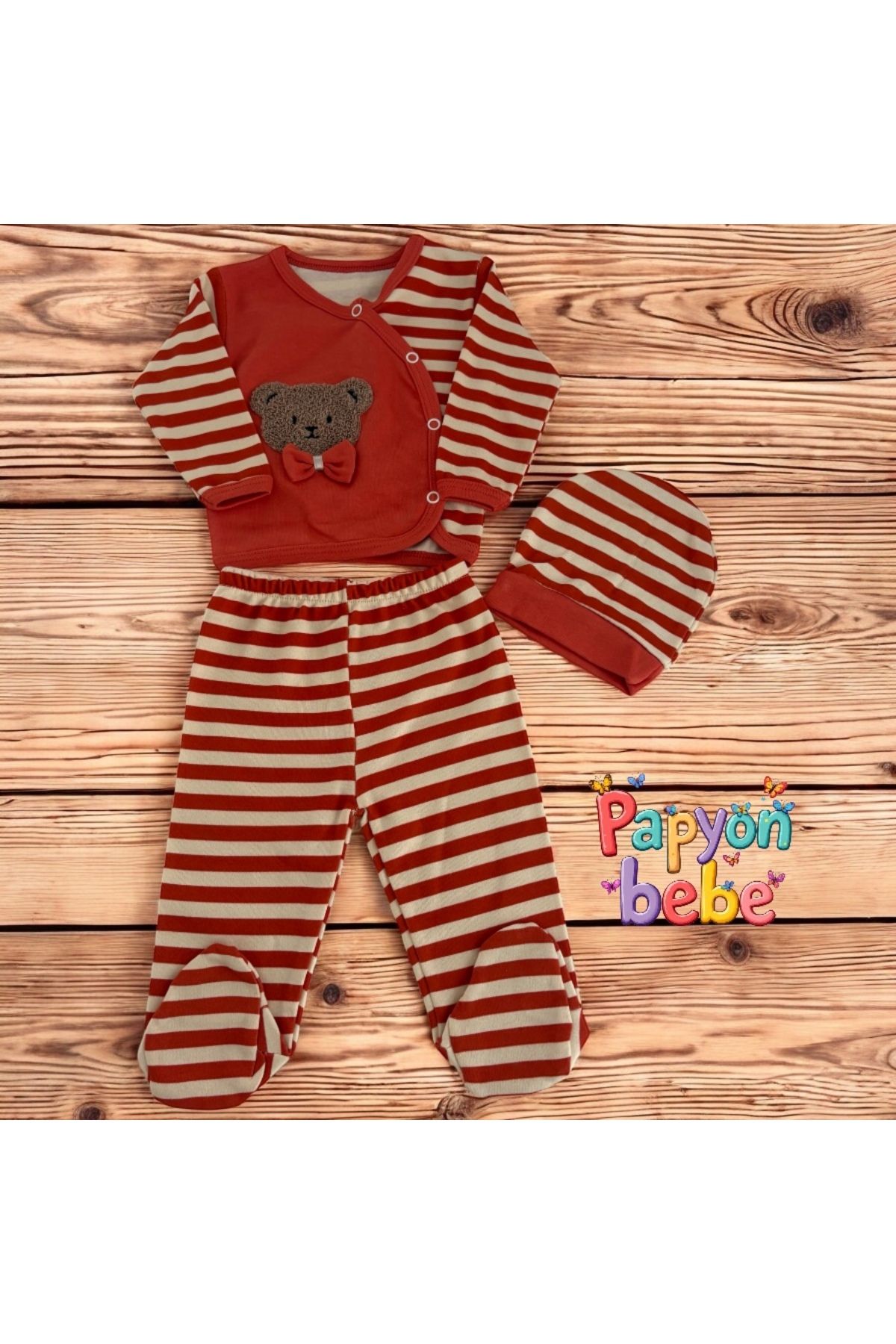 minisoft Bebek Yenidoğan hastane çıkışı ayıcıklı