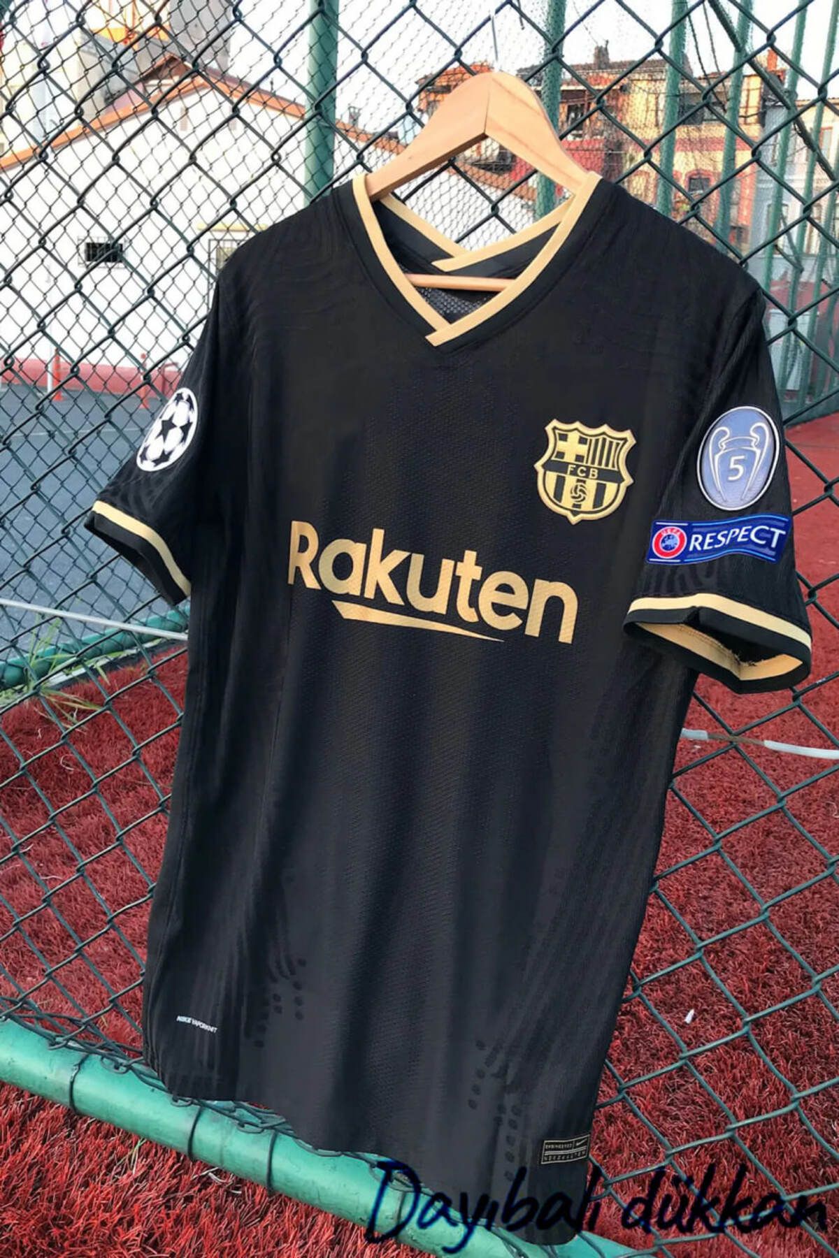 DAYIBALI DÜKKAN DAYIBALI BAR Lionel Messi 2020 21 Siyah Nostalji Deplasman Forması