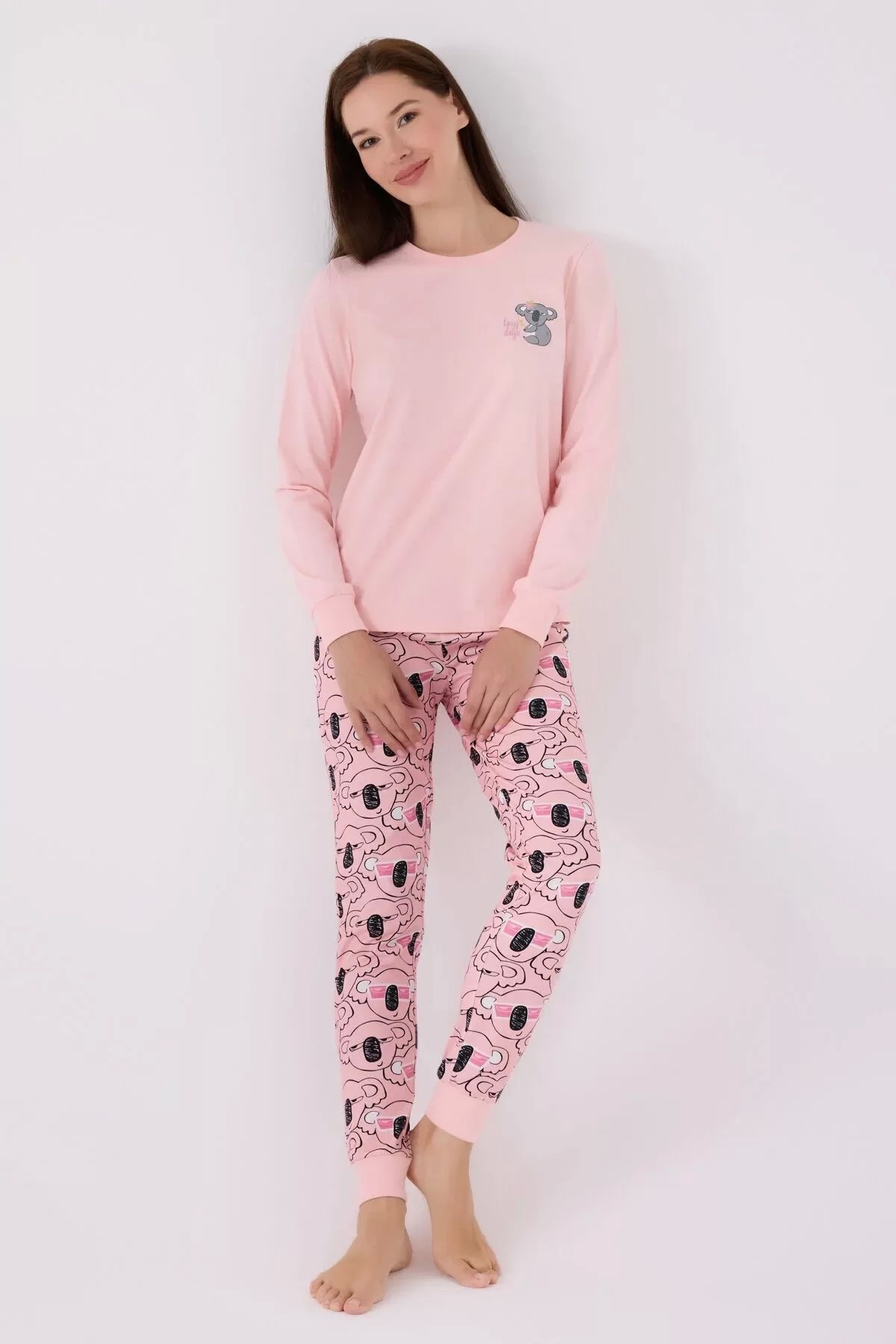 Rolypoly ANNE KIZ İKİLİ TAKIM - A.PEMBE