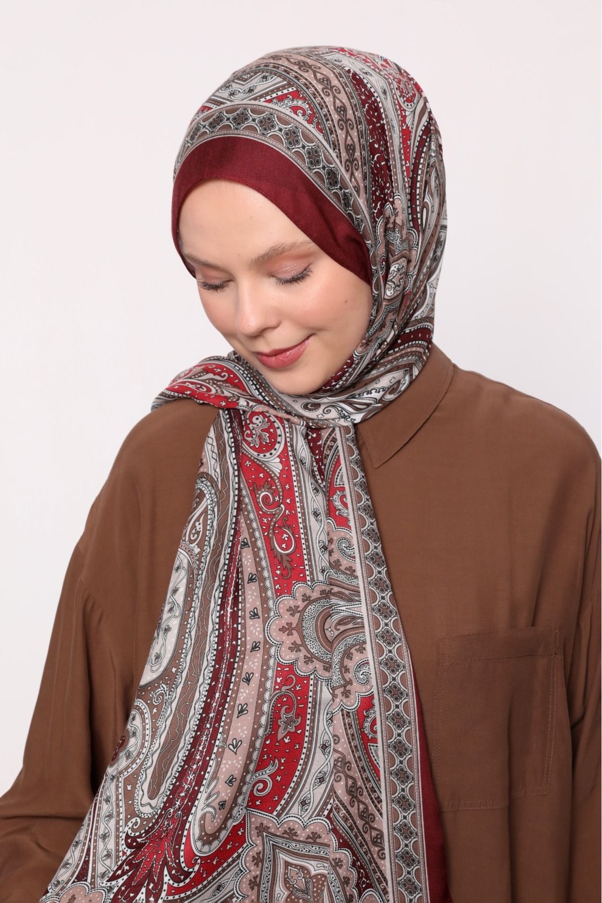 Bonjela DİGİTAL SOFT ETNİK DESEN SAL