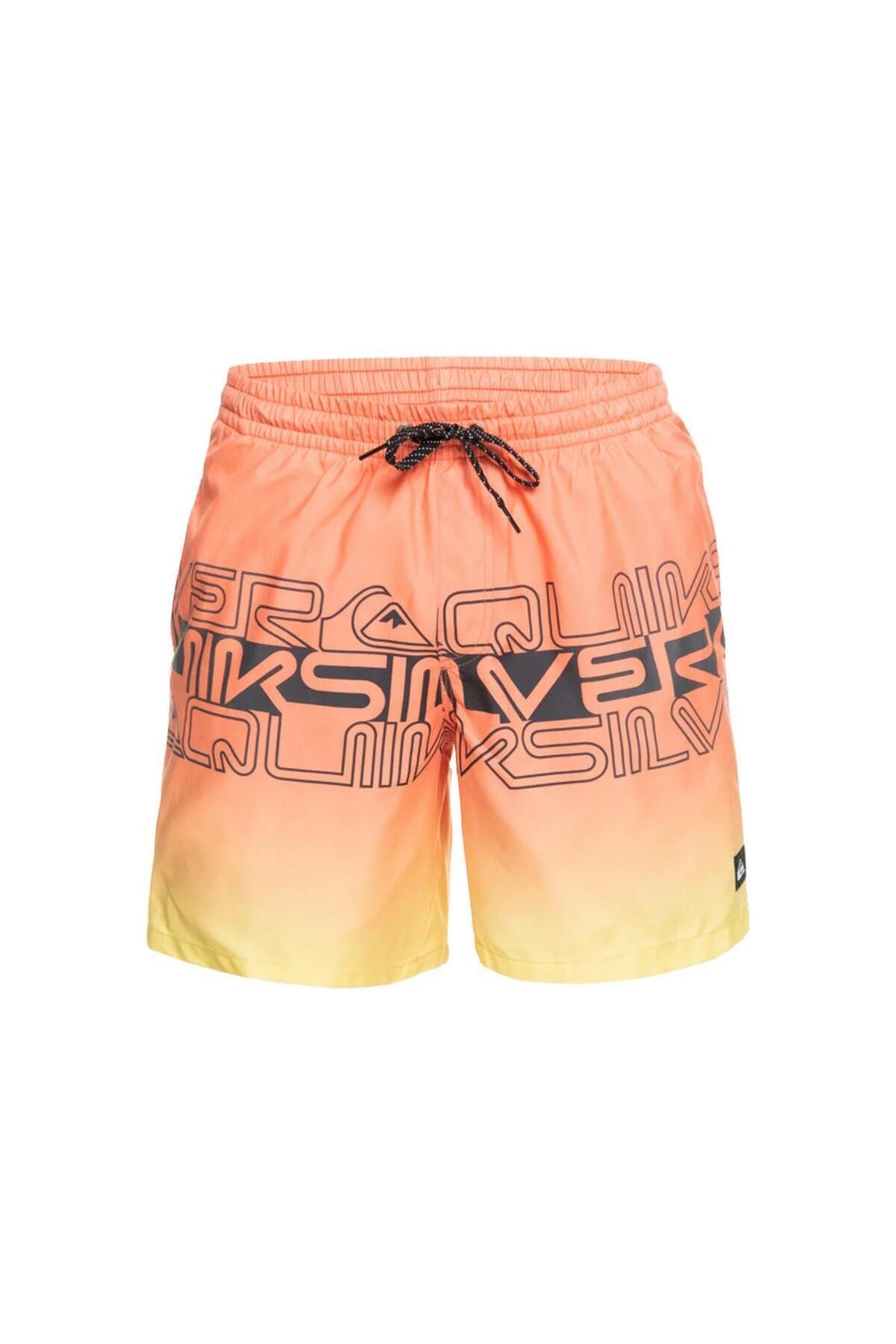 Quiksilver EQYJV04005 Wordblock 17 M Jamv Erkek Şort Mayo Pudra