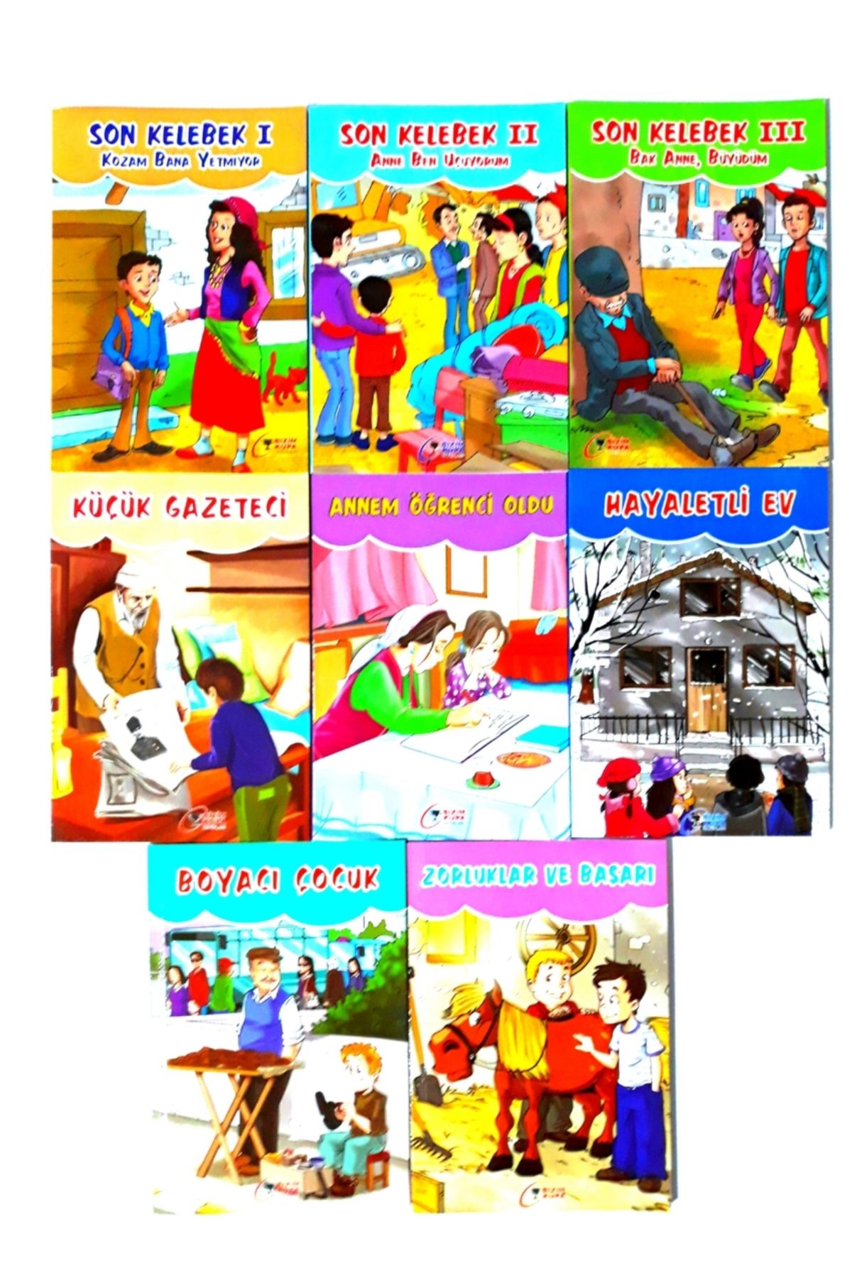 yuka yayıncılık 3 SINIF MASAL OTOBÜSÜ HİKAYE SETİ 8 Lİ HER BİRİ 64 SAYFA 8 KİTAP