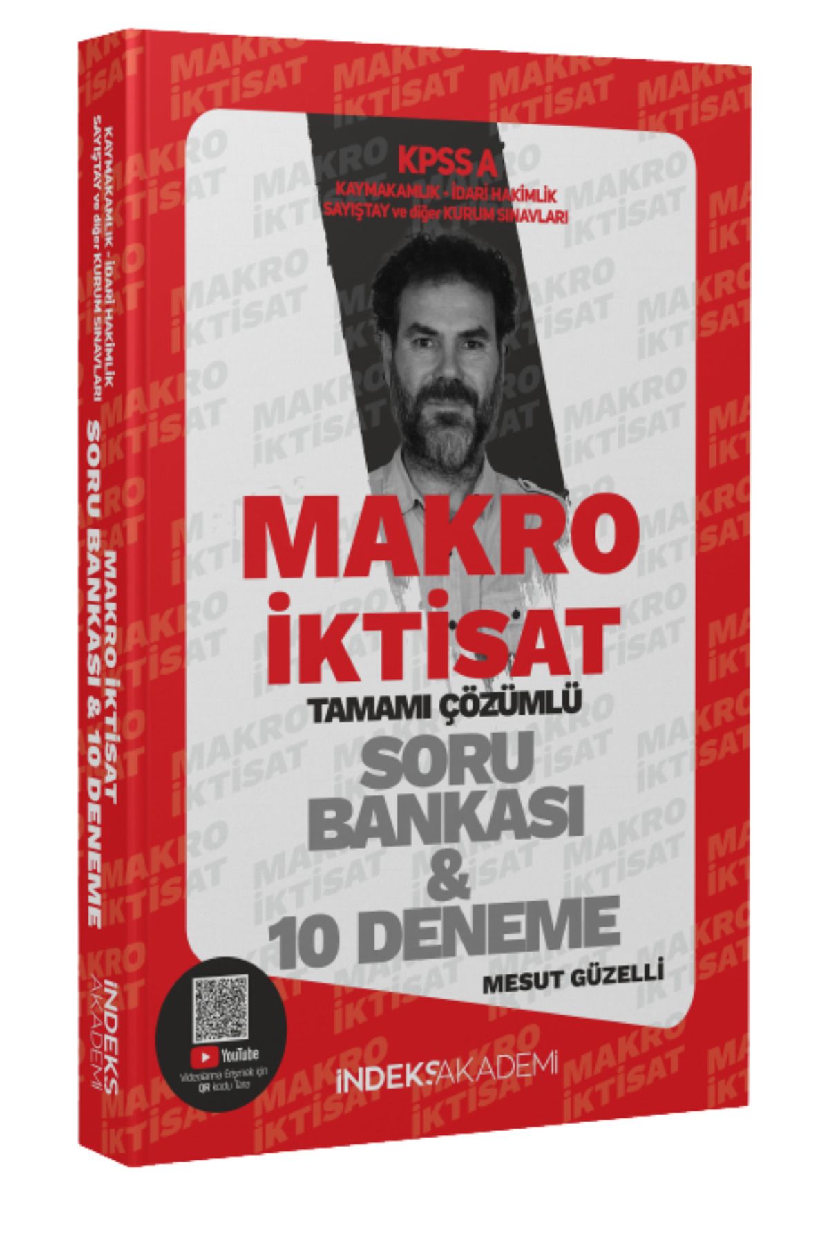 İndeks Akademi KPSS A Grubu Makro İktisat Tamamı Çözümlü Soru Bankası ve 10 Deneme Çözümlü - Mesut Güzelli