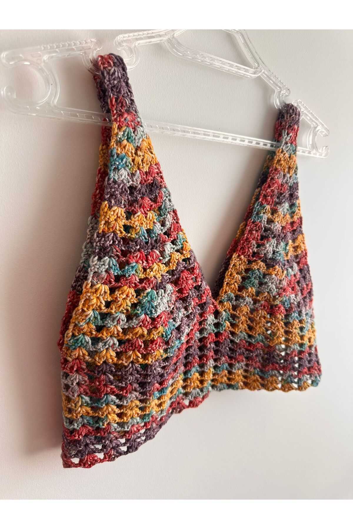 Motif crop büstiyer