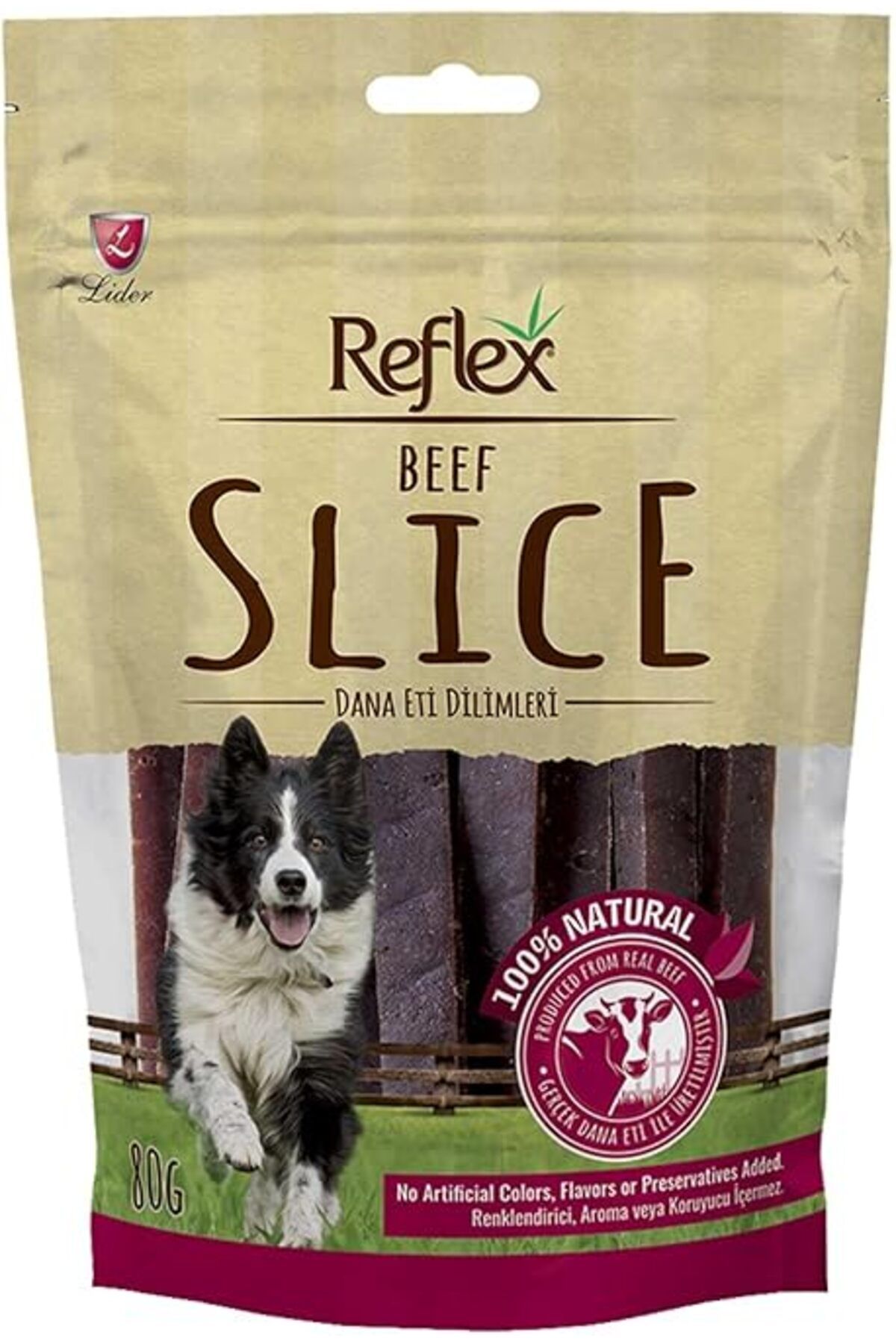 Reflex Biftekli Köpek Ödül Çubugu 80 Gr
