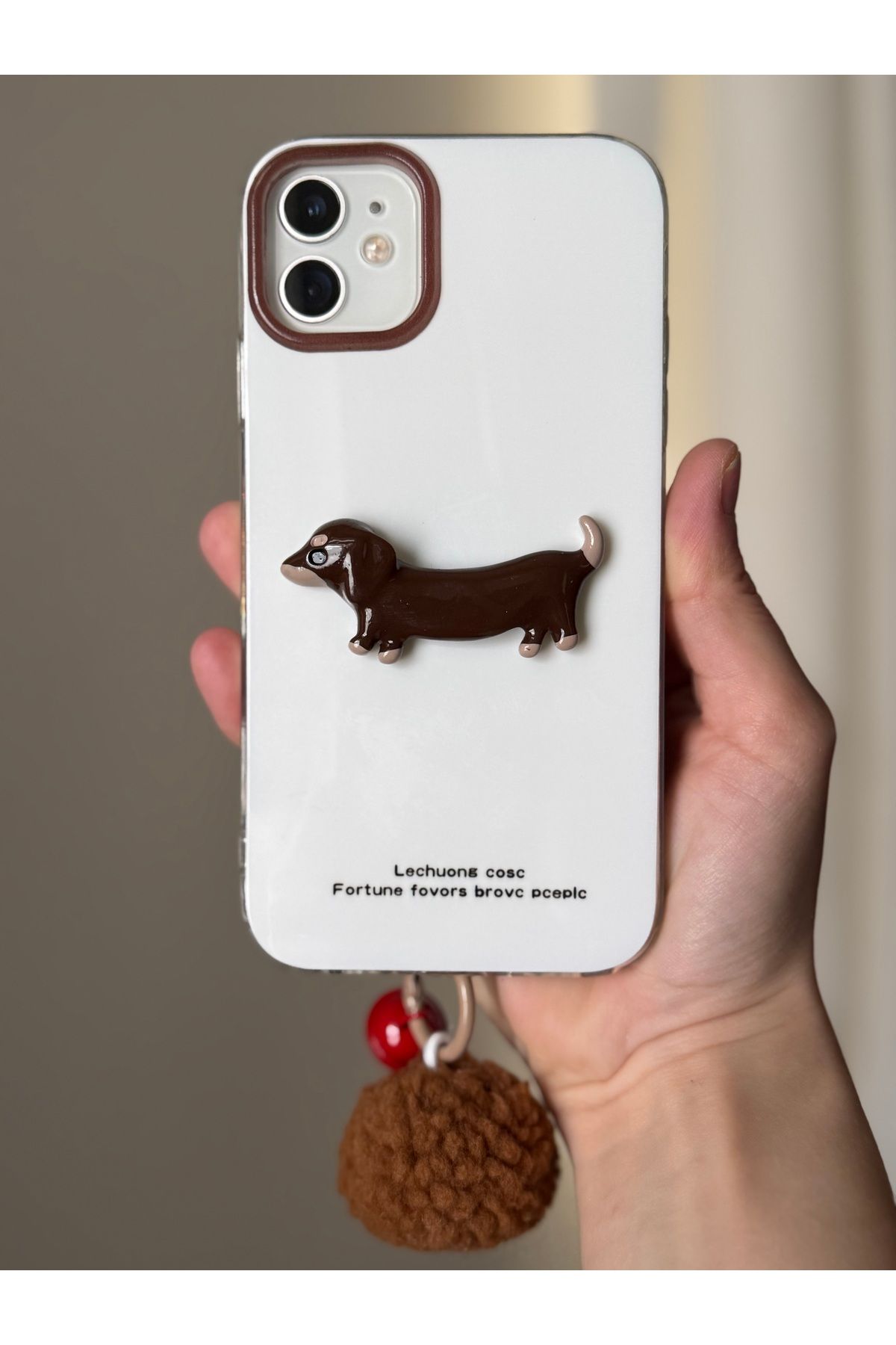 FİŞNEİLETİŞİM İPHONE 11 UYUMLU AKSESUARLI DOG KILIF