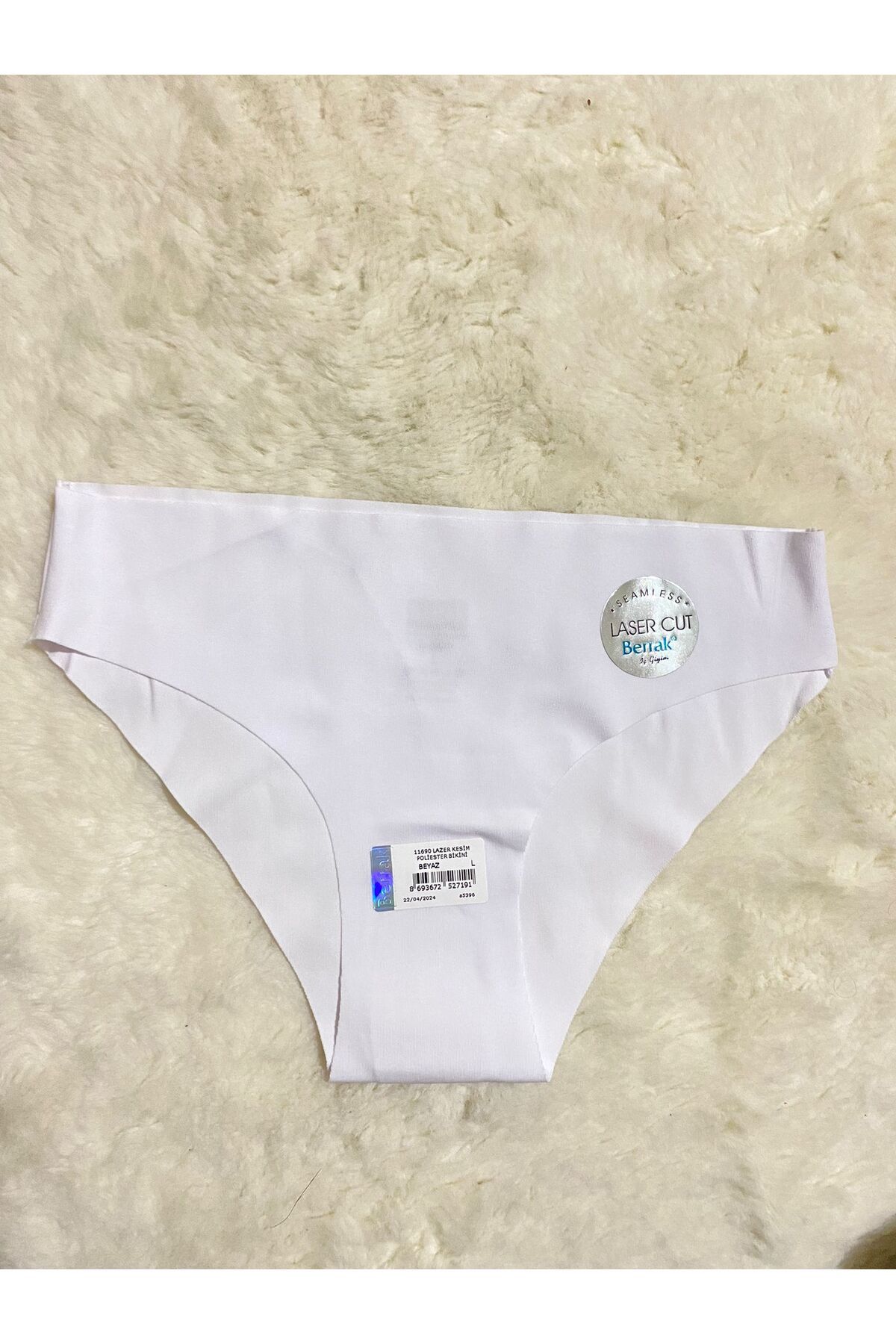 Berrak Lazer Kesim Bikini Külot Dikişsiz