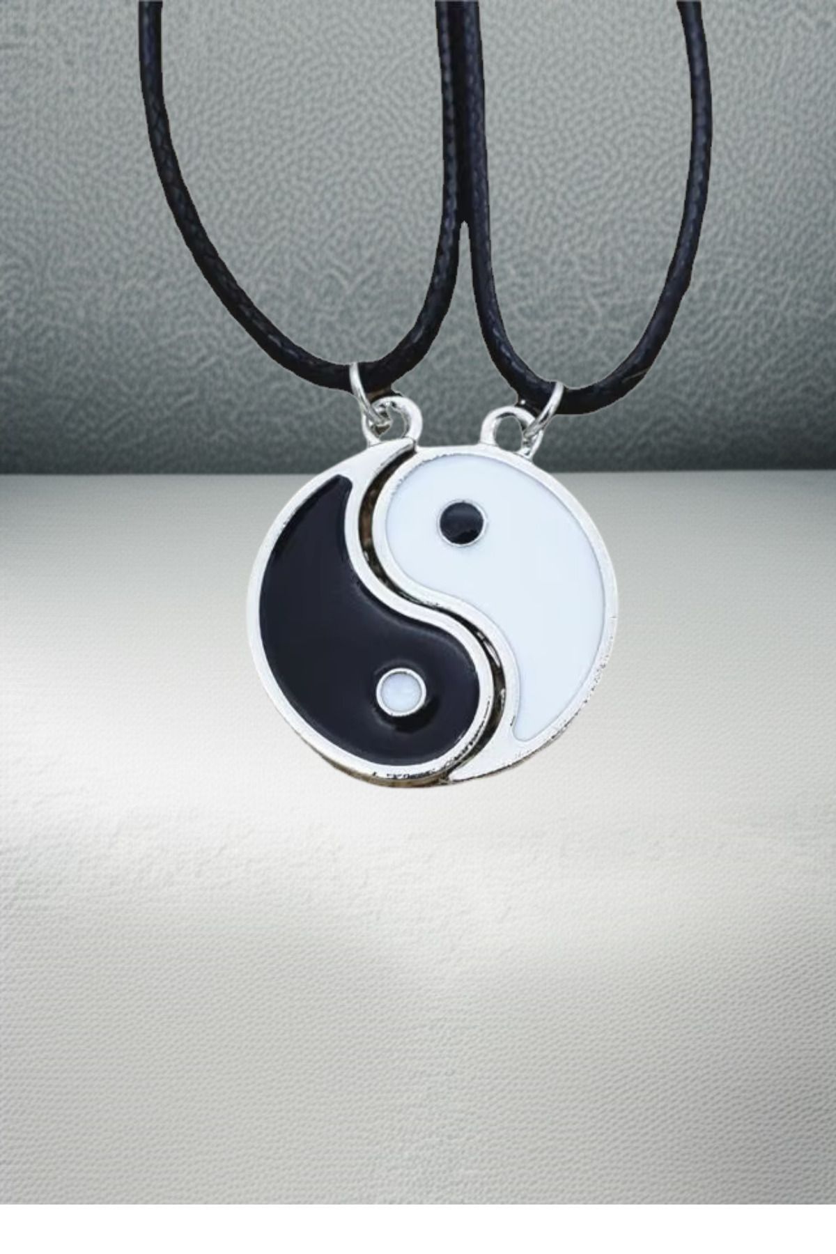 Birmem Yin Yang 'Öteki Yarım' Kolye Anlamlı Birlik Simgesi