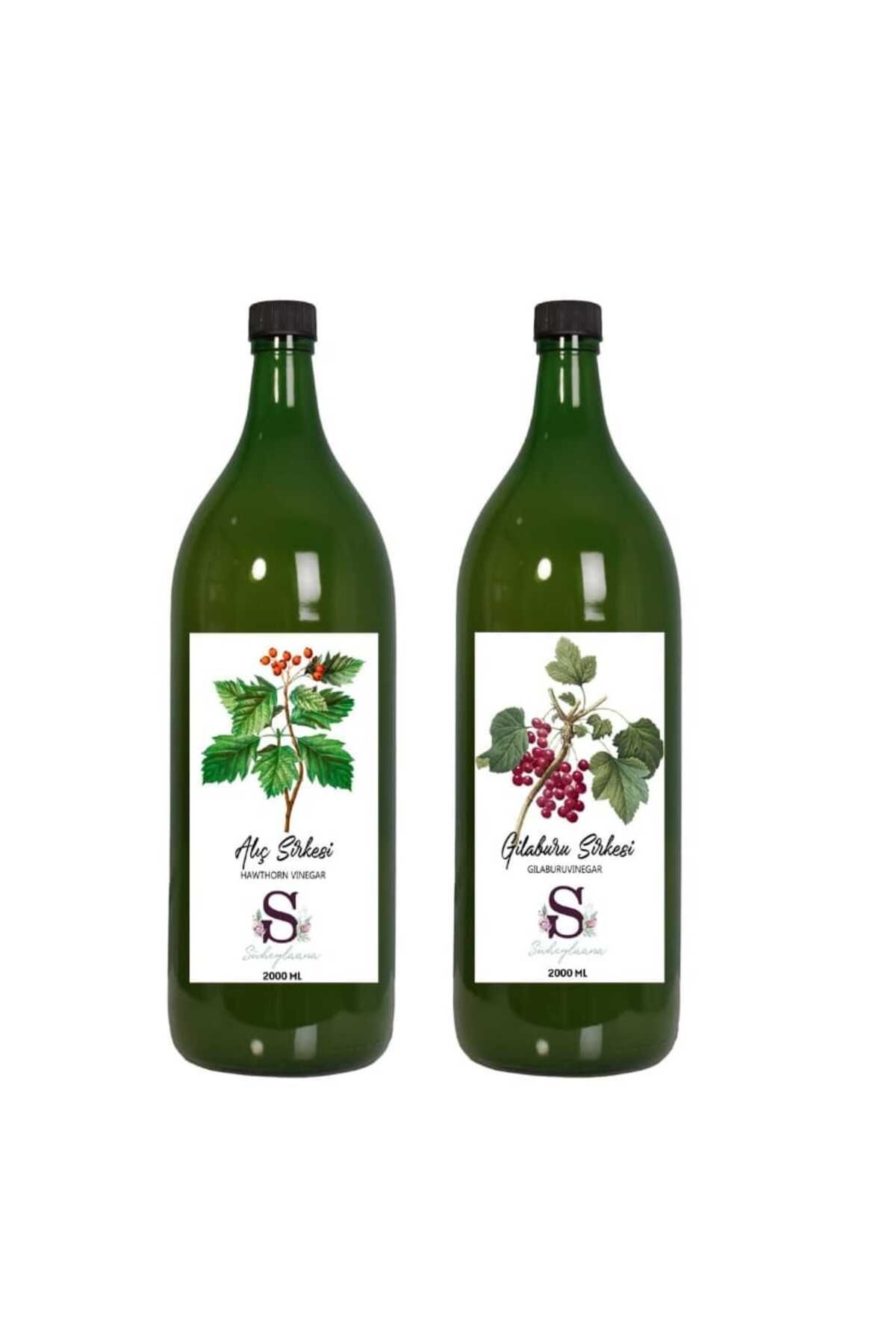 Süheylaana Doğal Alıç Sirkesi 2000 Ml - Doğal Gilaburu Sirkesi 2000 Ml
