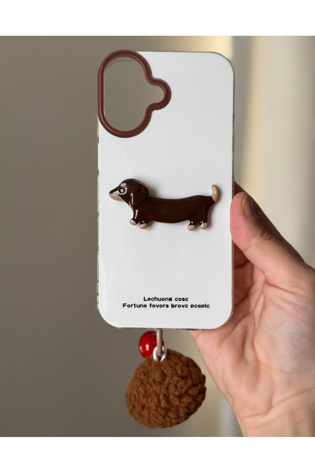 FİŞNEİLETİŞİM İPHONE 16 UYUMLU AKSESUARLI DOG KILIF