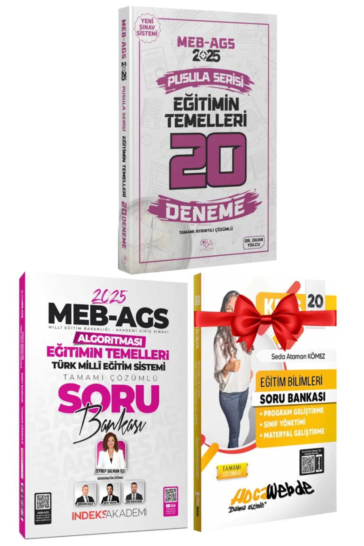 İndeks Akademi 2025 CBA Akademi Eğitimin Temelleri Deneme+Eğitimin Temelleri Soru Bankası+Hediye
