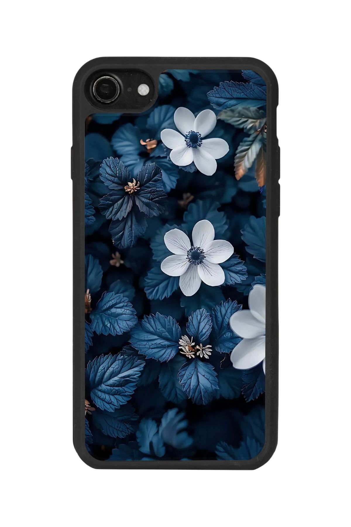 BGAKSESUAR iPhone SE Uyumlu Mat Siyah Kılıf – Yumuşak Silikon, Koruyucu, Şok Emici Kapak