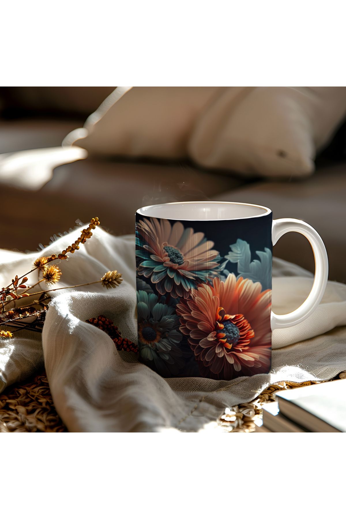 waspandhornet Floral Elegance Kupası