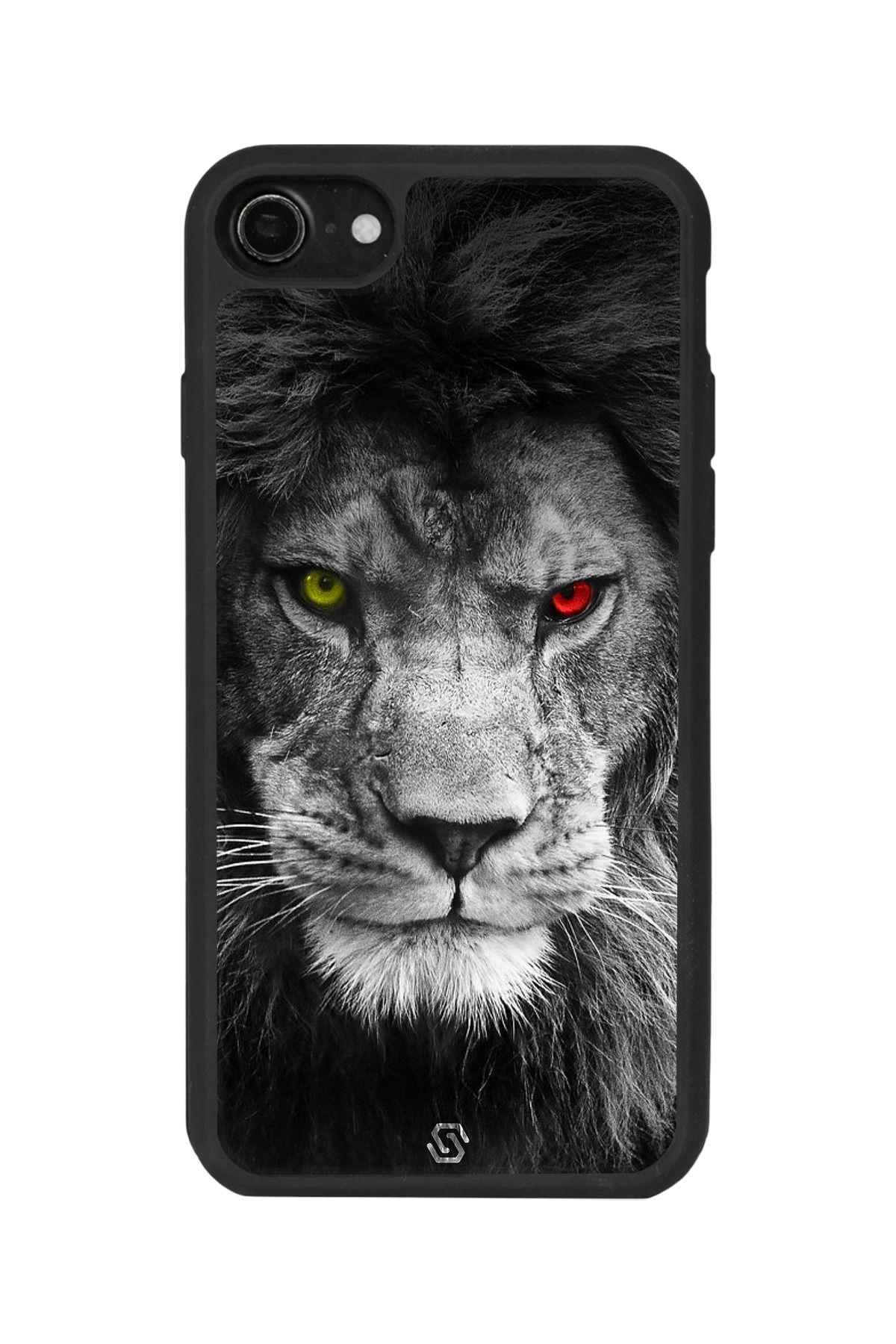 BGAKSESUAR iPhone SE Uyumlu Mat Siyah Kılıf – Yumuşak Silikon, Koruyucu, Şok Emici Kapak