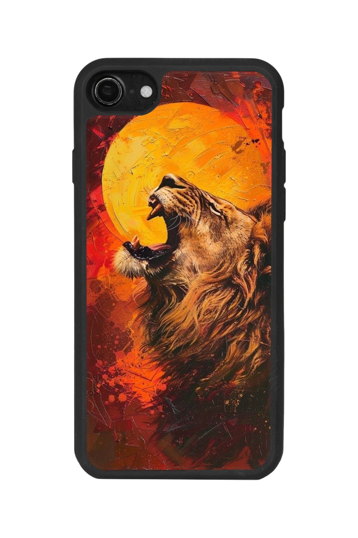 BGAKSESUAR Apple iPhone 7 Uyumlu Mat Siyah Kılıf – Yumuşak Silikon, Koruyucu, Şok Emici Kapak