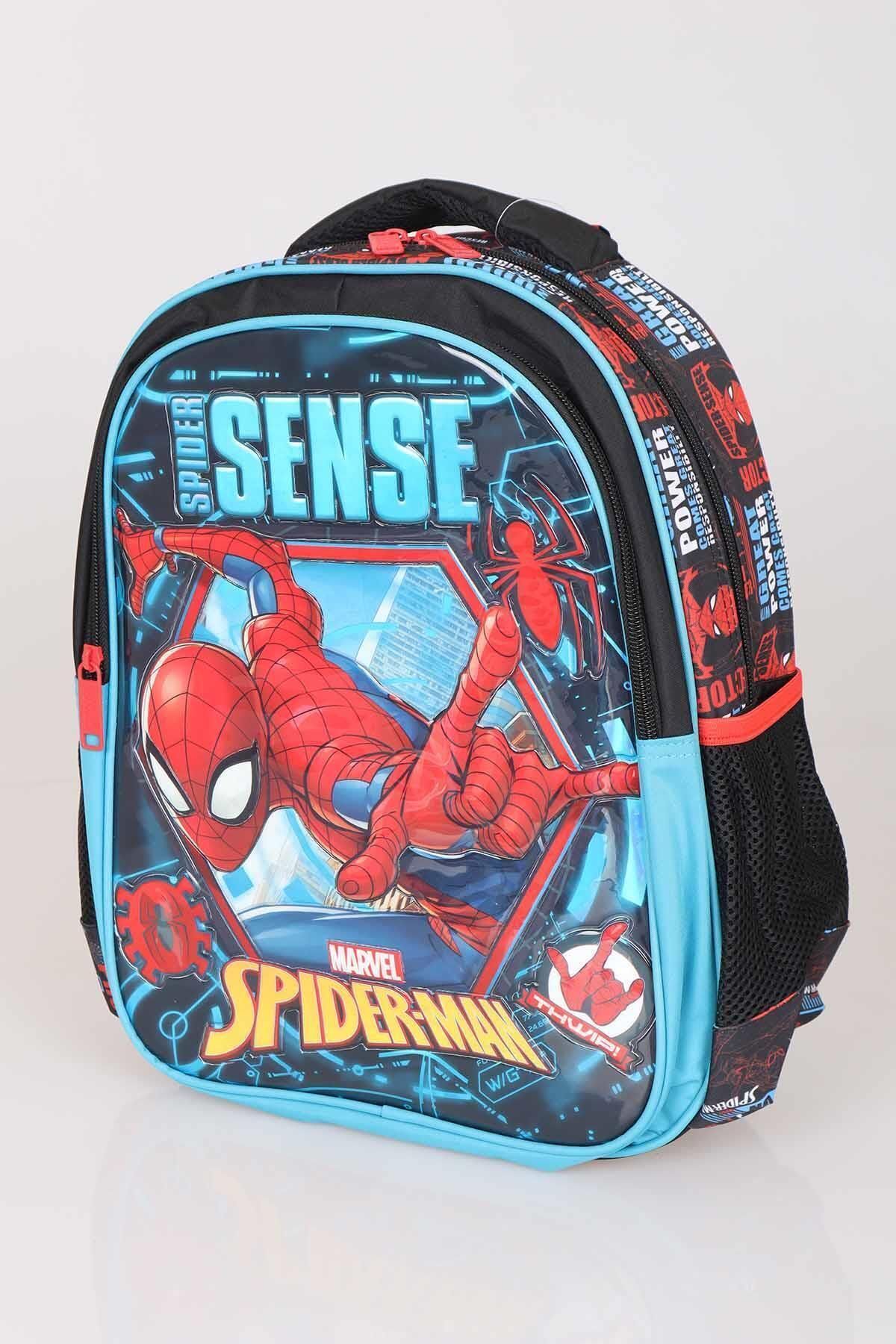 SPIDERMAN Lisanslı Okul Çantası Due Team