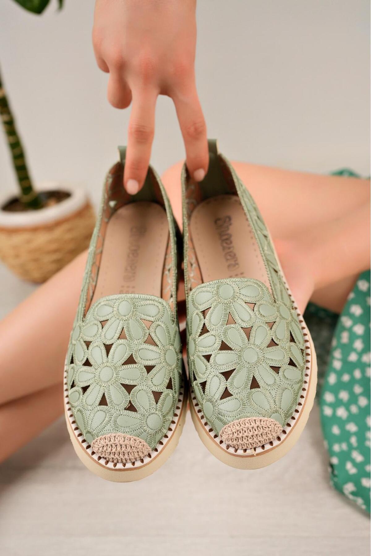 EYLÜLDEN MODA SHOES-Balerini espadrille confort zilnic 3