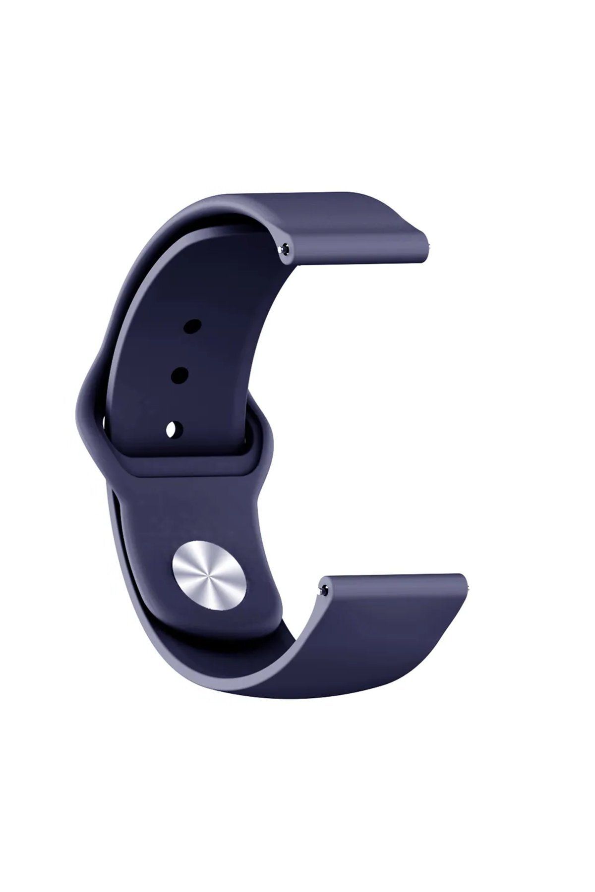bbtech Fossil Gen 5 Carlyle / HR 22mm Standart Silikon Kordon Klasik Kayış Esnek 22 mm Band