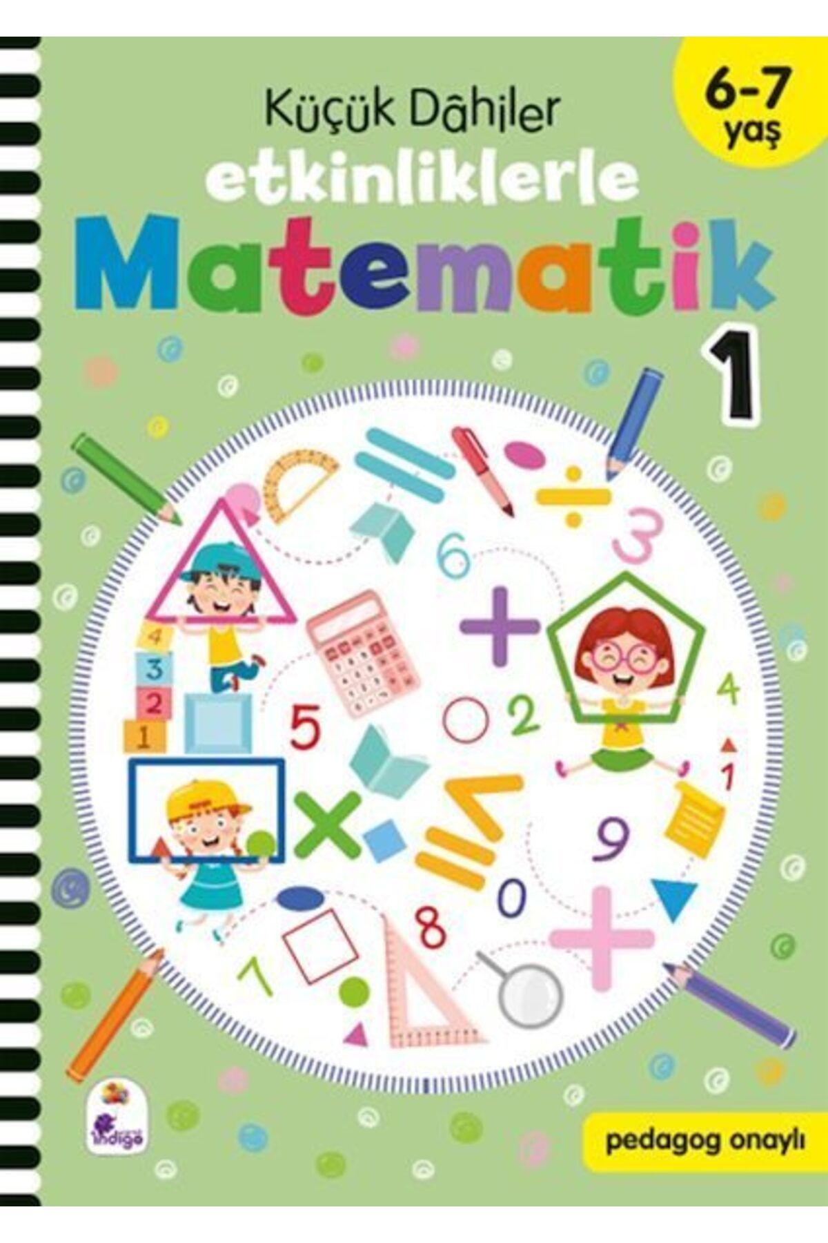 Destek Yayınları Küçük Dahiler Etkinliklerle Matematik 1 67 Yaş