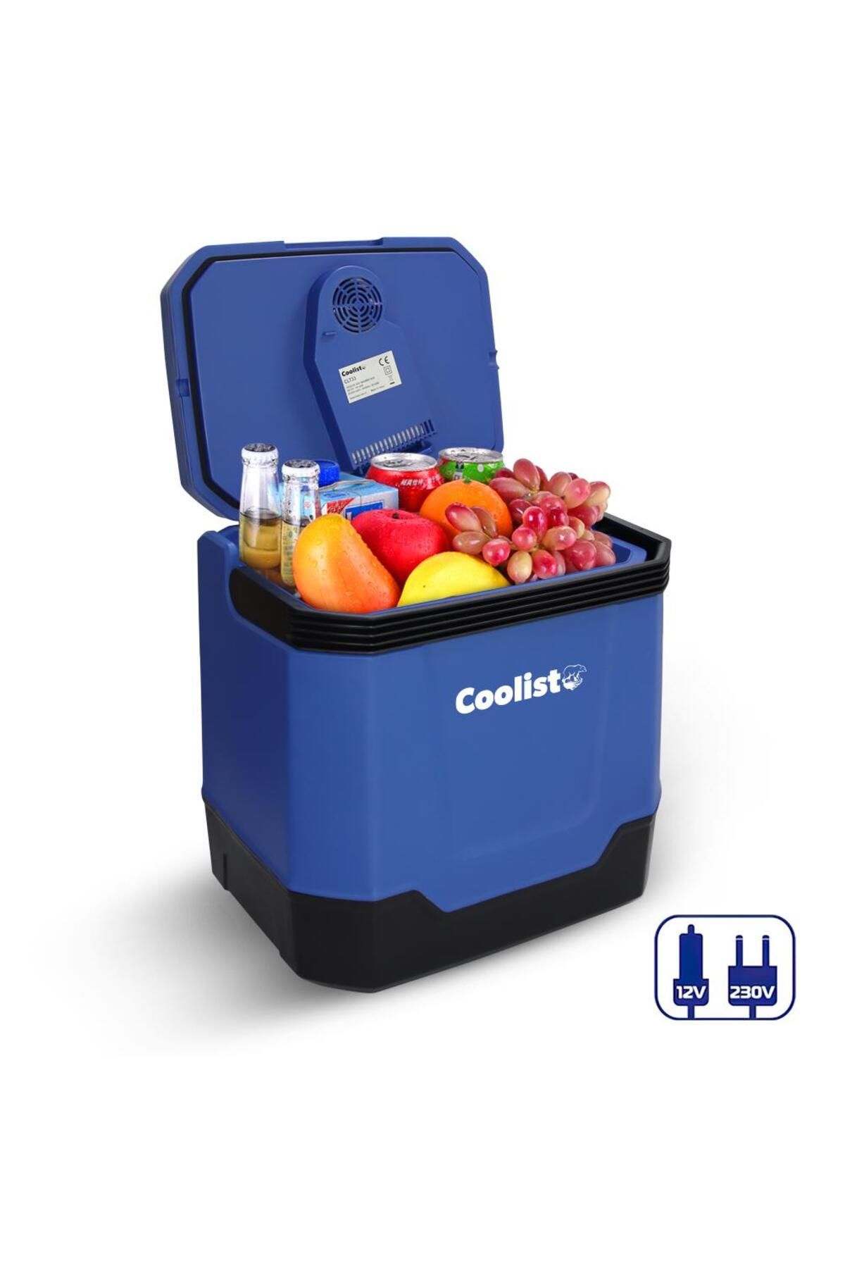 Coolist Clt33 12volt/220volt Ac/dc 33 Litre Sıcak/soğuk Oto Buzdolabı