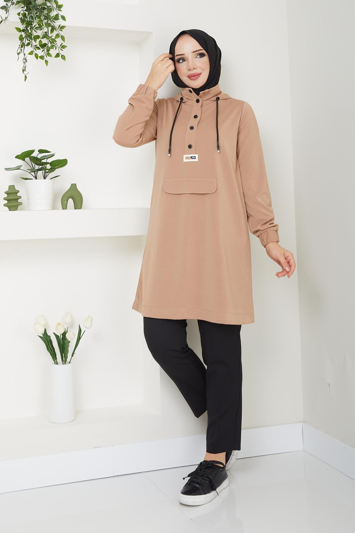 Doque-Seasonal Women's Tunic Hooded 61013Y 7