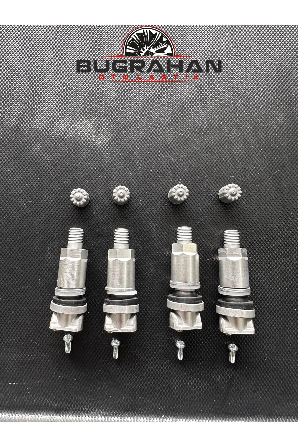 OEM SGL001 TPMS Sensörlü Çelik Sibop 4 Adet (Uyumlu Olduğu Araçlar Açıklamada)