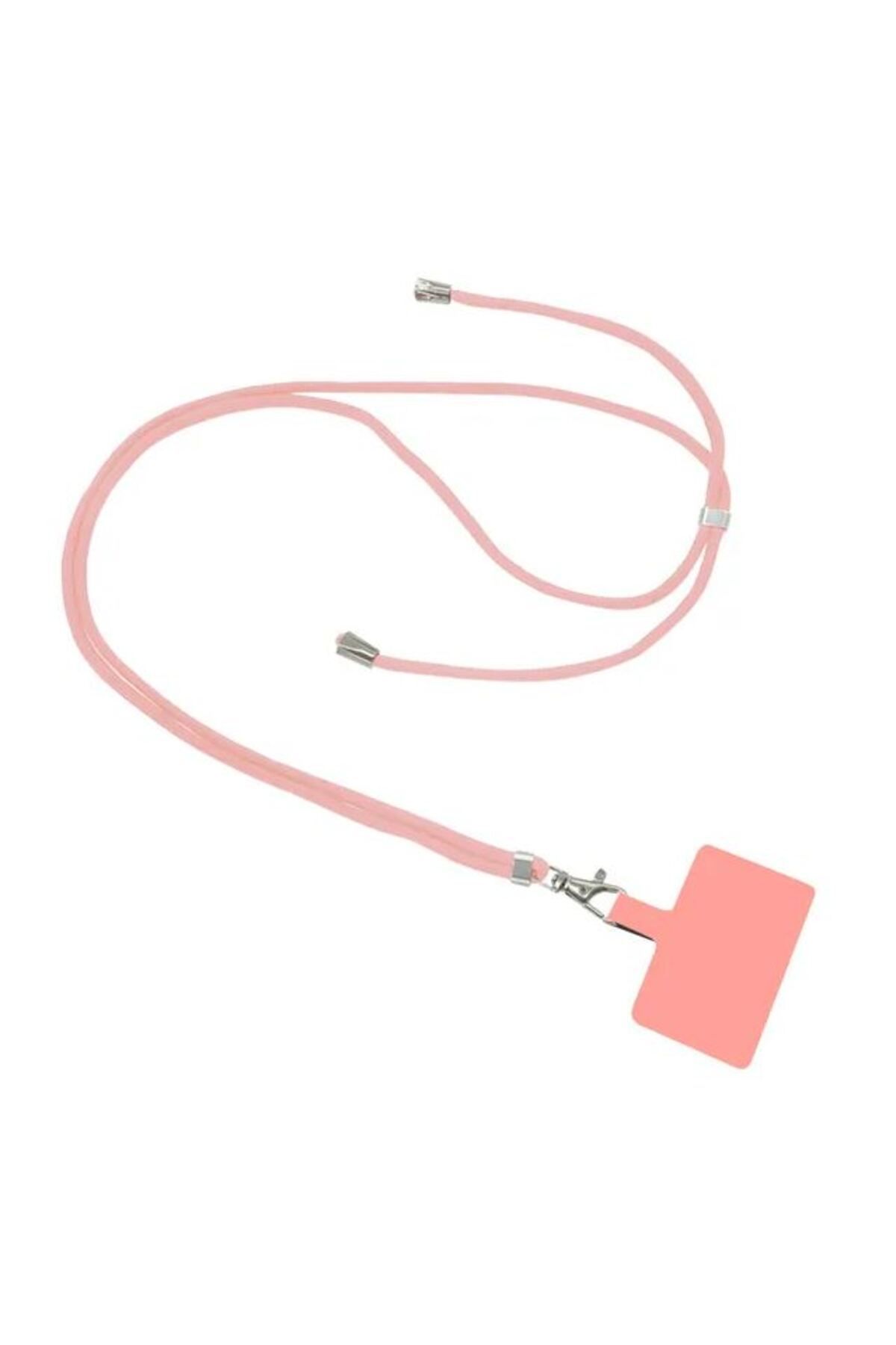 REDz Accessories Suport Telefon Cu Șnur, Material Textil, Reglabil, Încuietori Cu Cheie, Roz - One Size