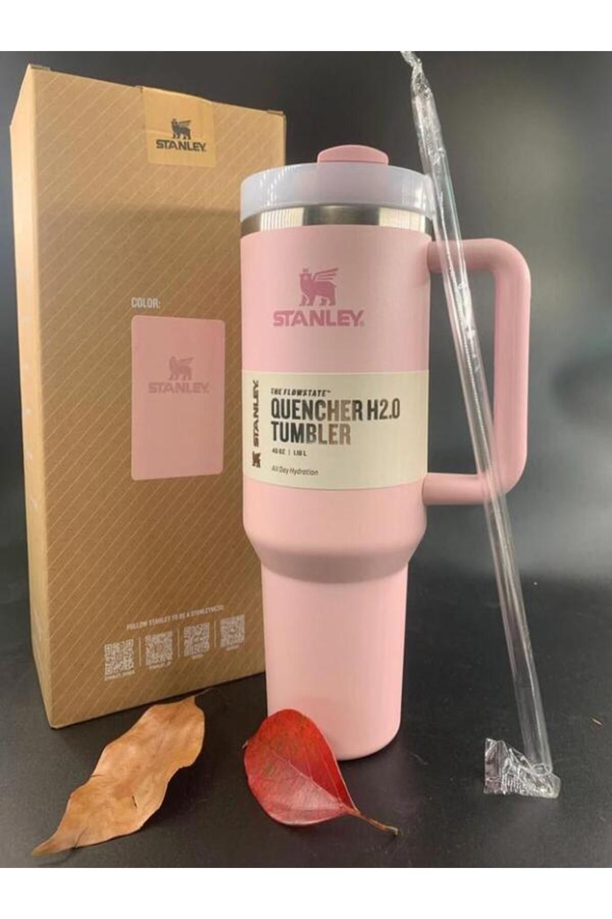 TERMOS Quencher Pipetli Termos Bardak 1.18 Lt stenley