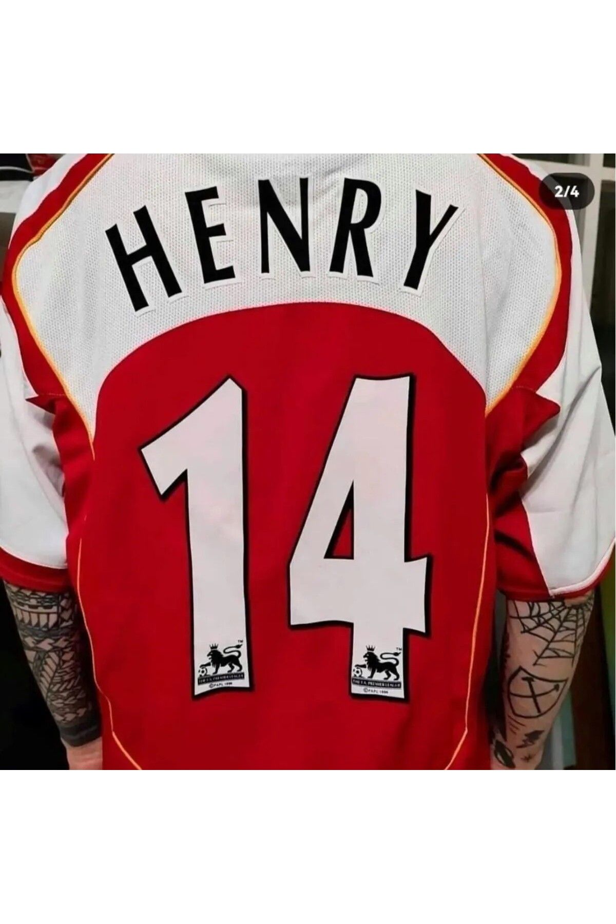 DAYIBALI DÜKKAN DAYIBALI ARS Thierry Henry Özel Nostalji Forması