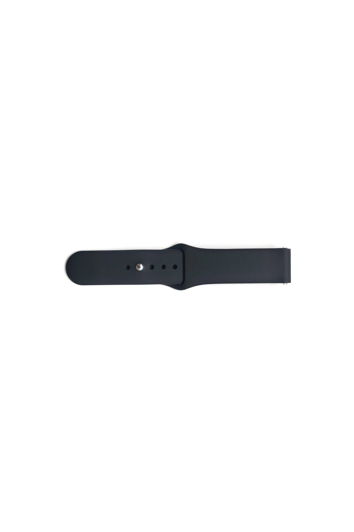 bbtech Garmin Vivoactive 4 22mm Standart Silikon Kordon Klasik Kayış Esnek 22 mm Band