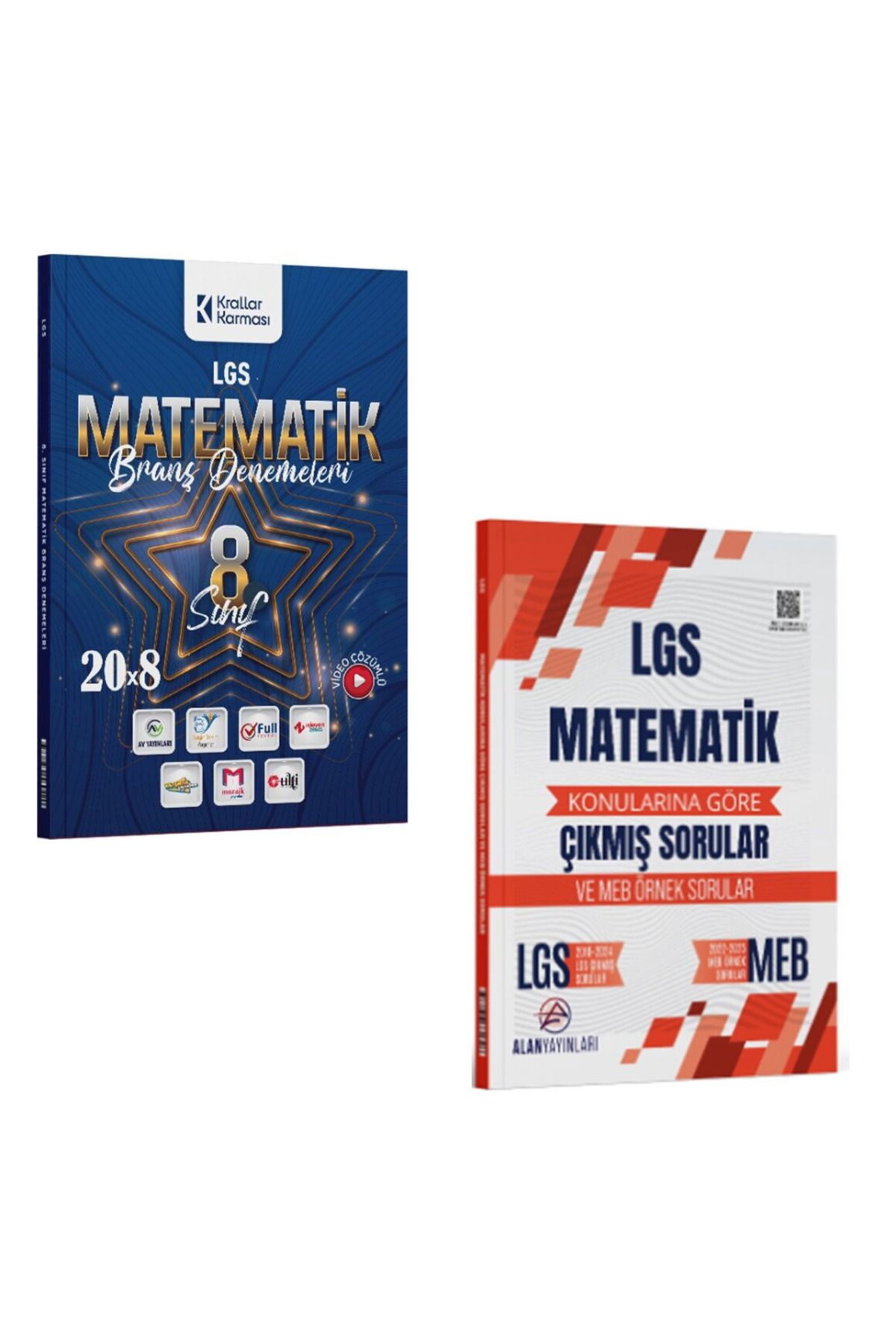 Marsis Yayınları Alan 8 Sınıf LGS Matematik Konularına Göre Çıkmış Sorular ve Krallar Karması 8 Matematik Denemesi