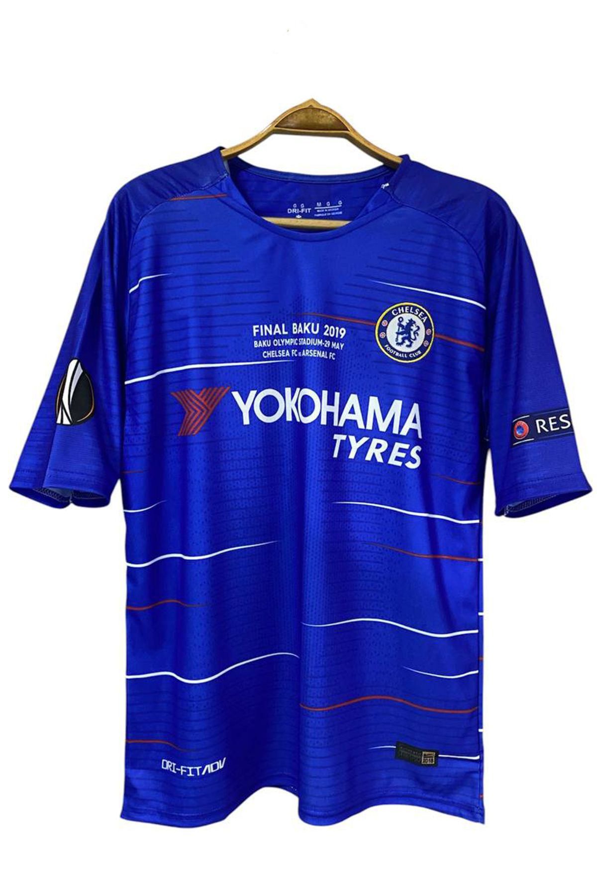 DAYIBALI DÜKKAN DAYIBALI CHE Eden Hazard 2019/20 Kısa Kol Avrupa Ligi Final Forması